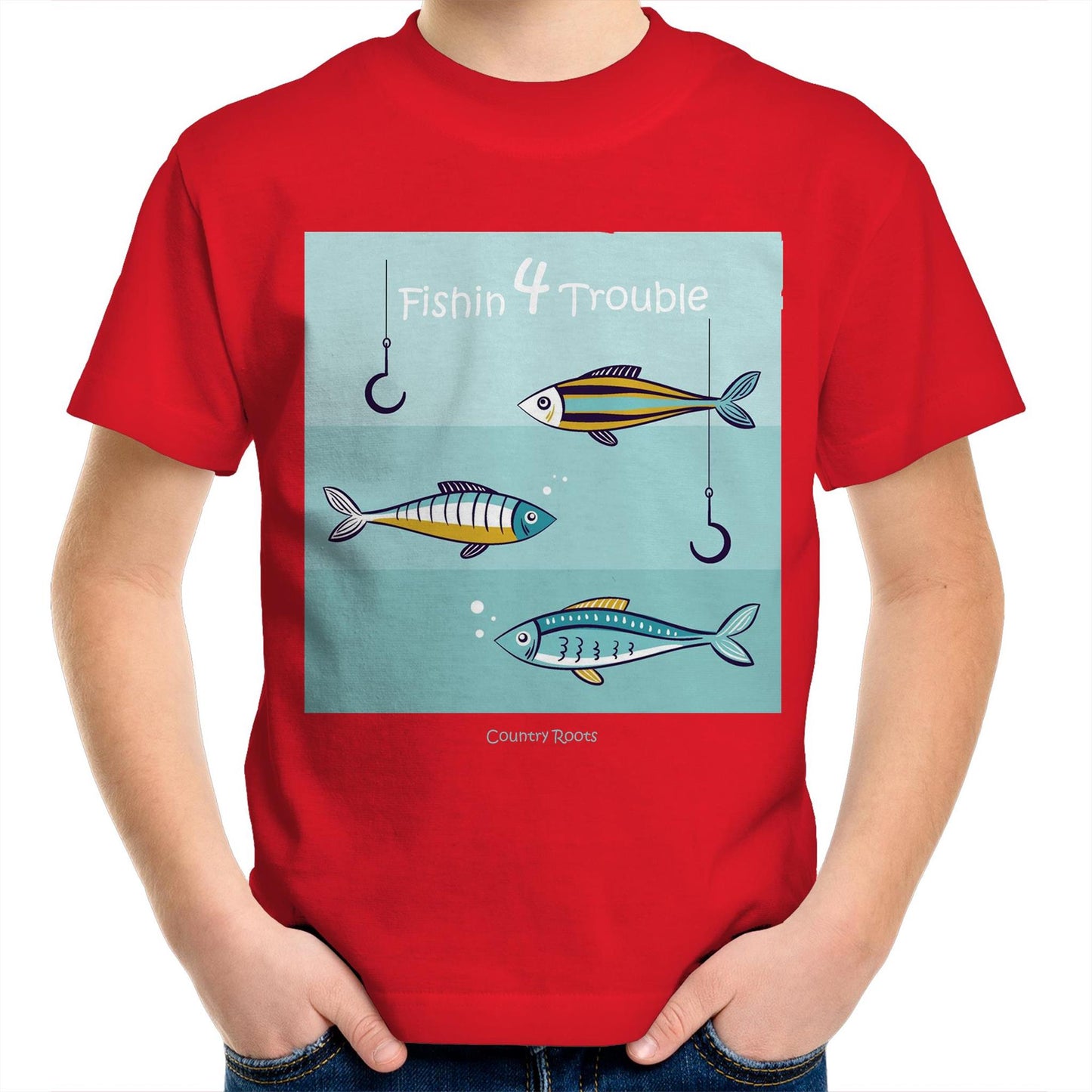 Fishin 4 Trouble - Youth Tee