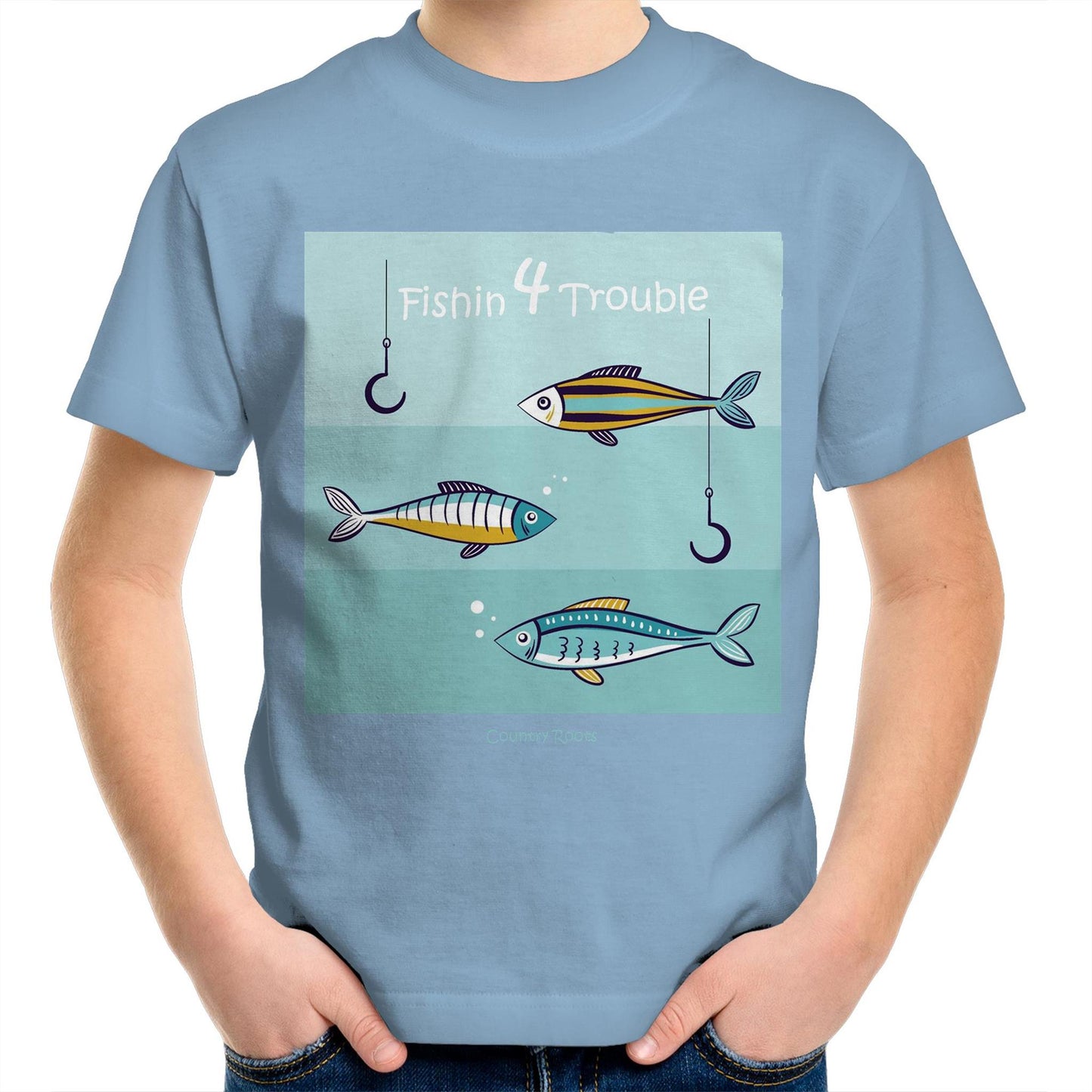 Fishin 4 Trouble - Youth Tee