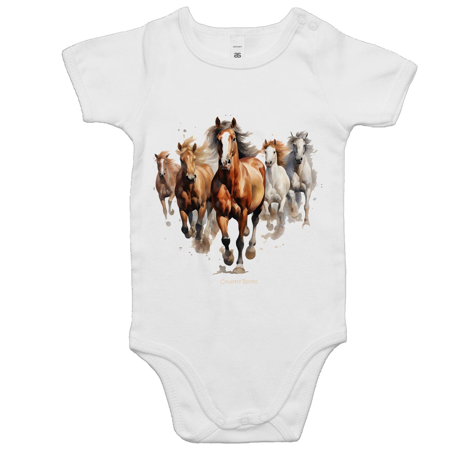 Wild Horses - Baby Onesie