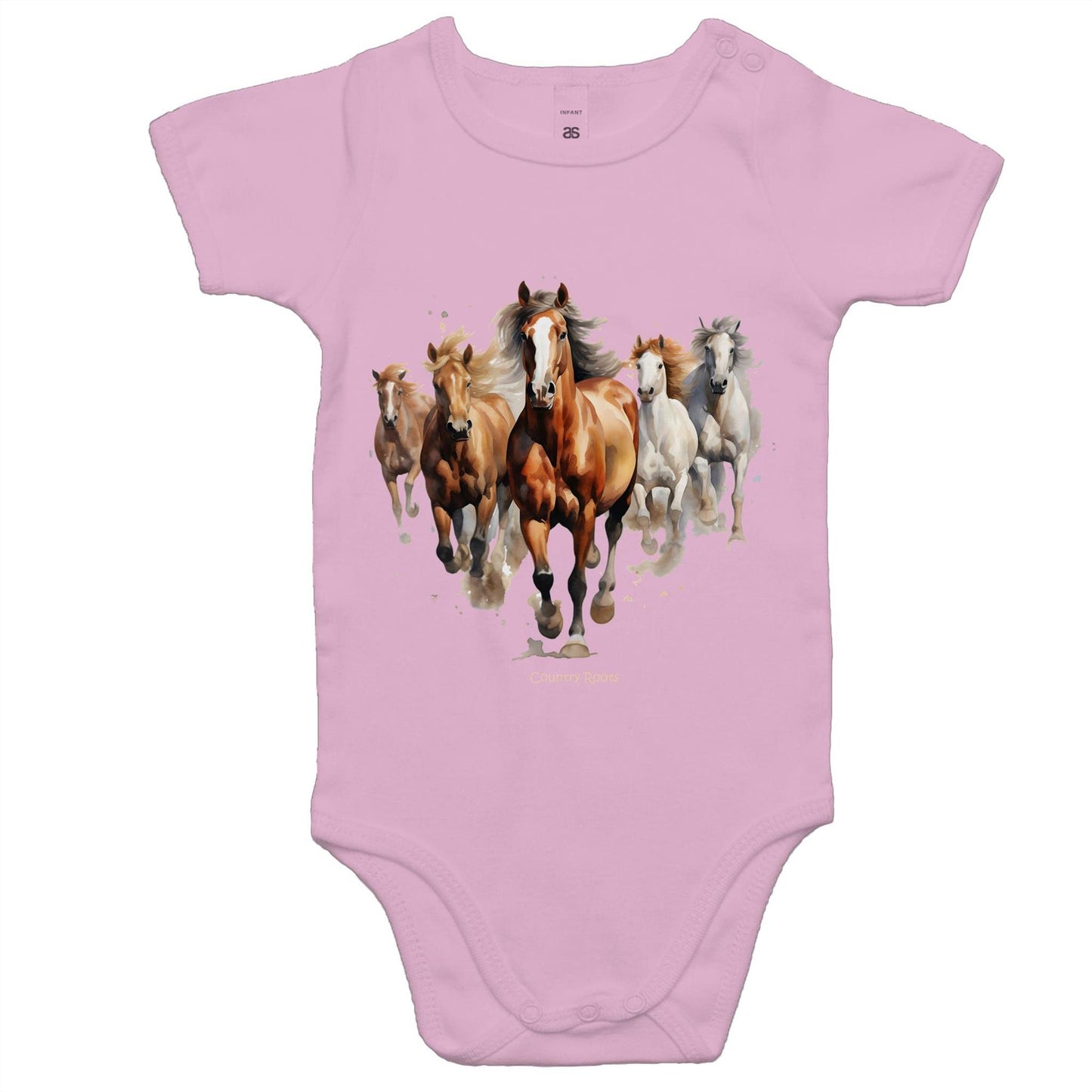 Wild Horses - Baby Onesie