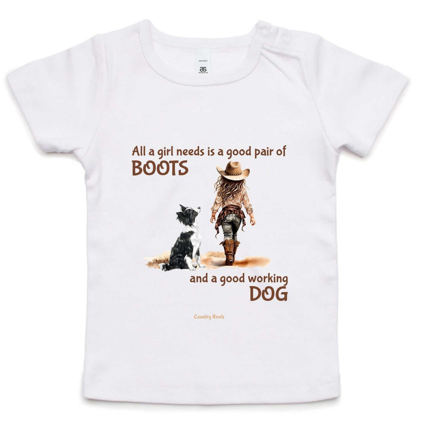 'All a Girl Needs...' - Infant Tee