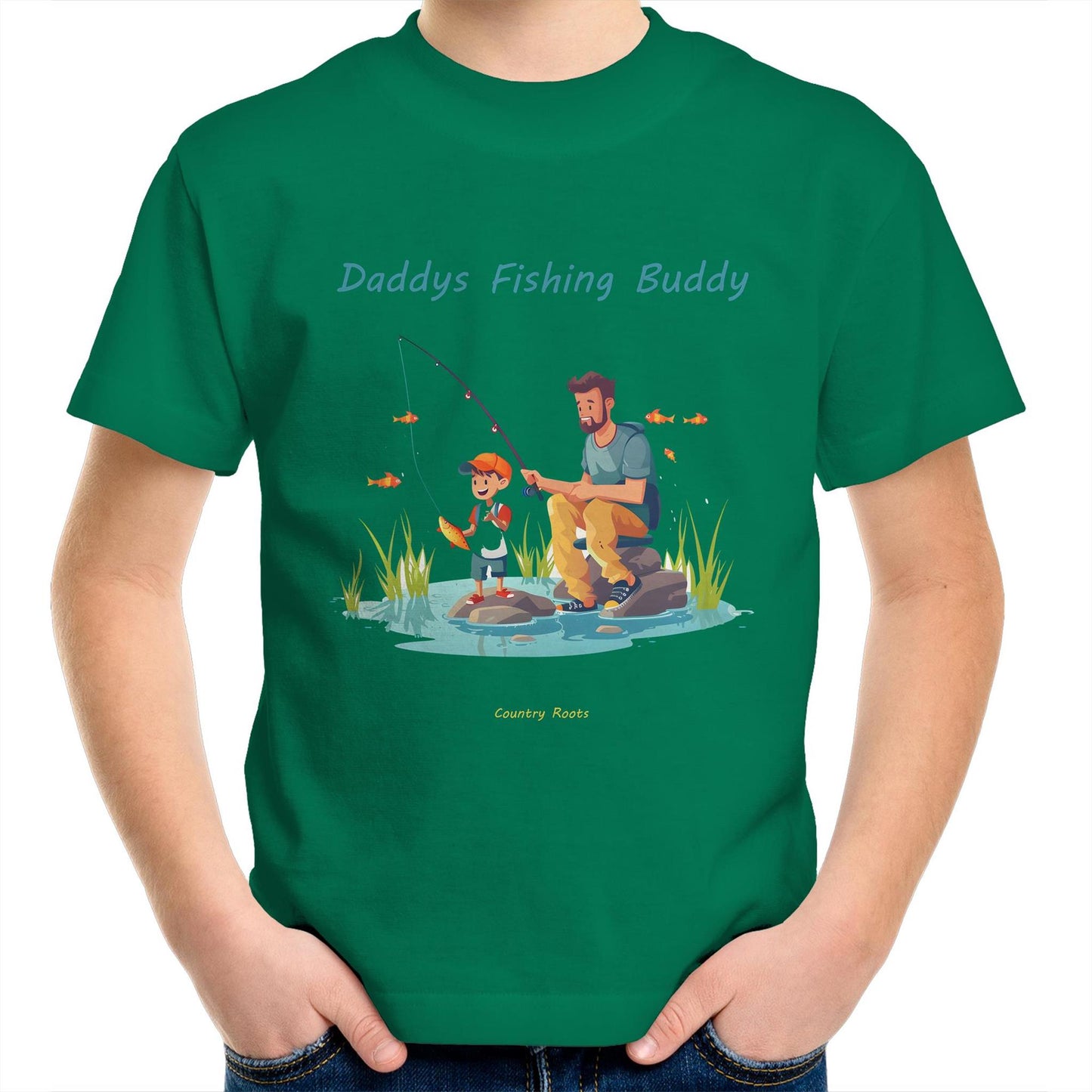 'Fishing Buddy (Boy)' - Youth Tee