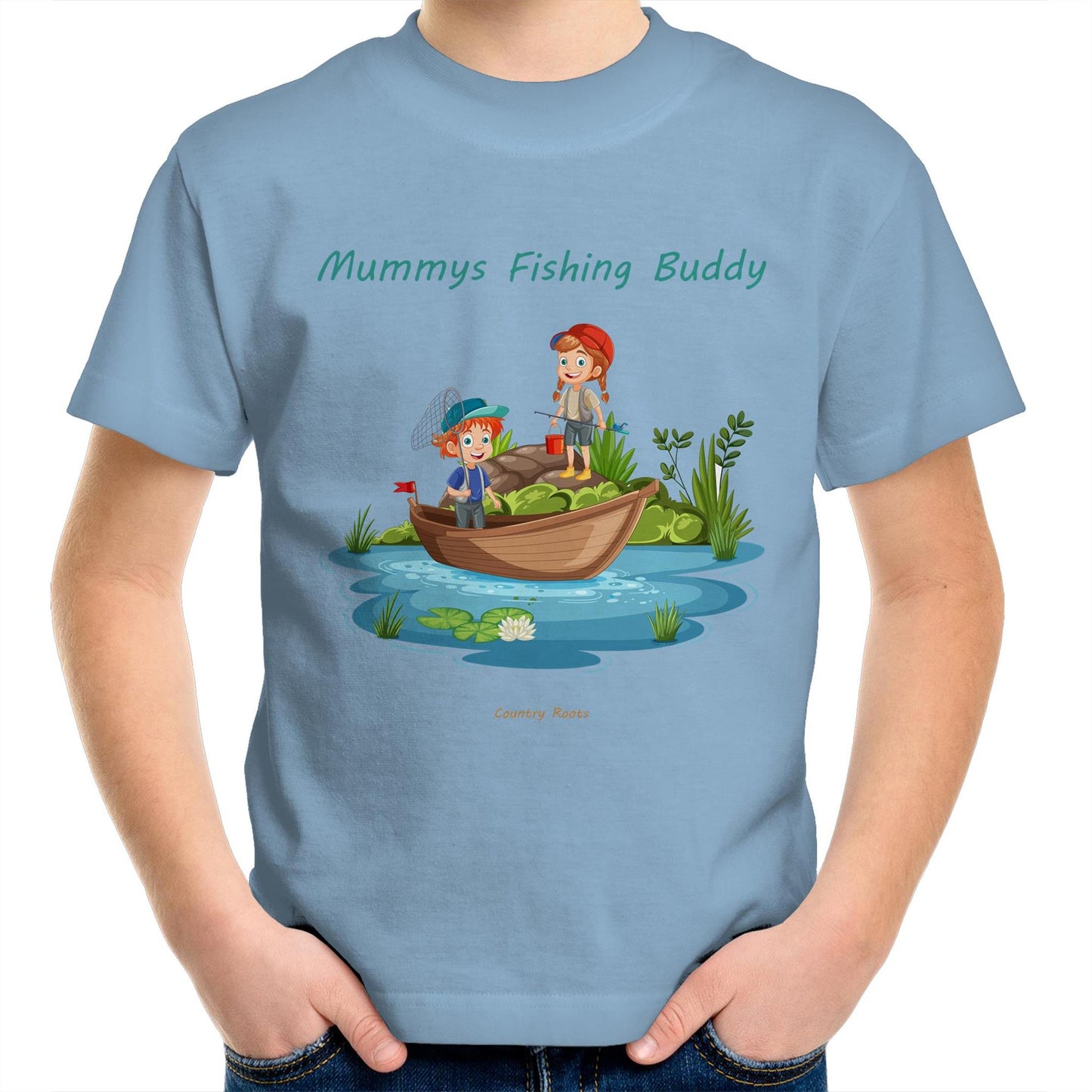 'Mummys Fishing Buddy (Boy)' - Youth Tee