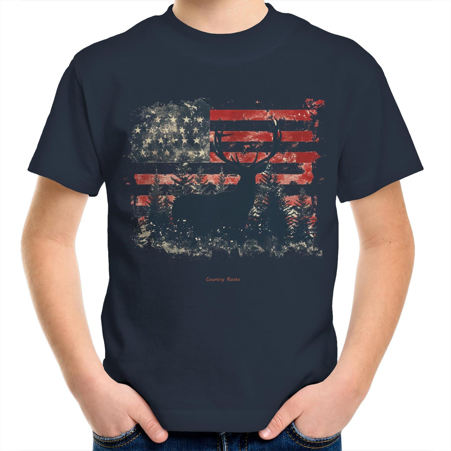 'American Deer' - Youth Tee