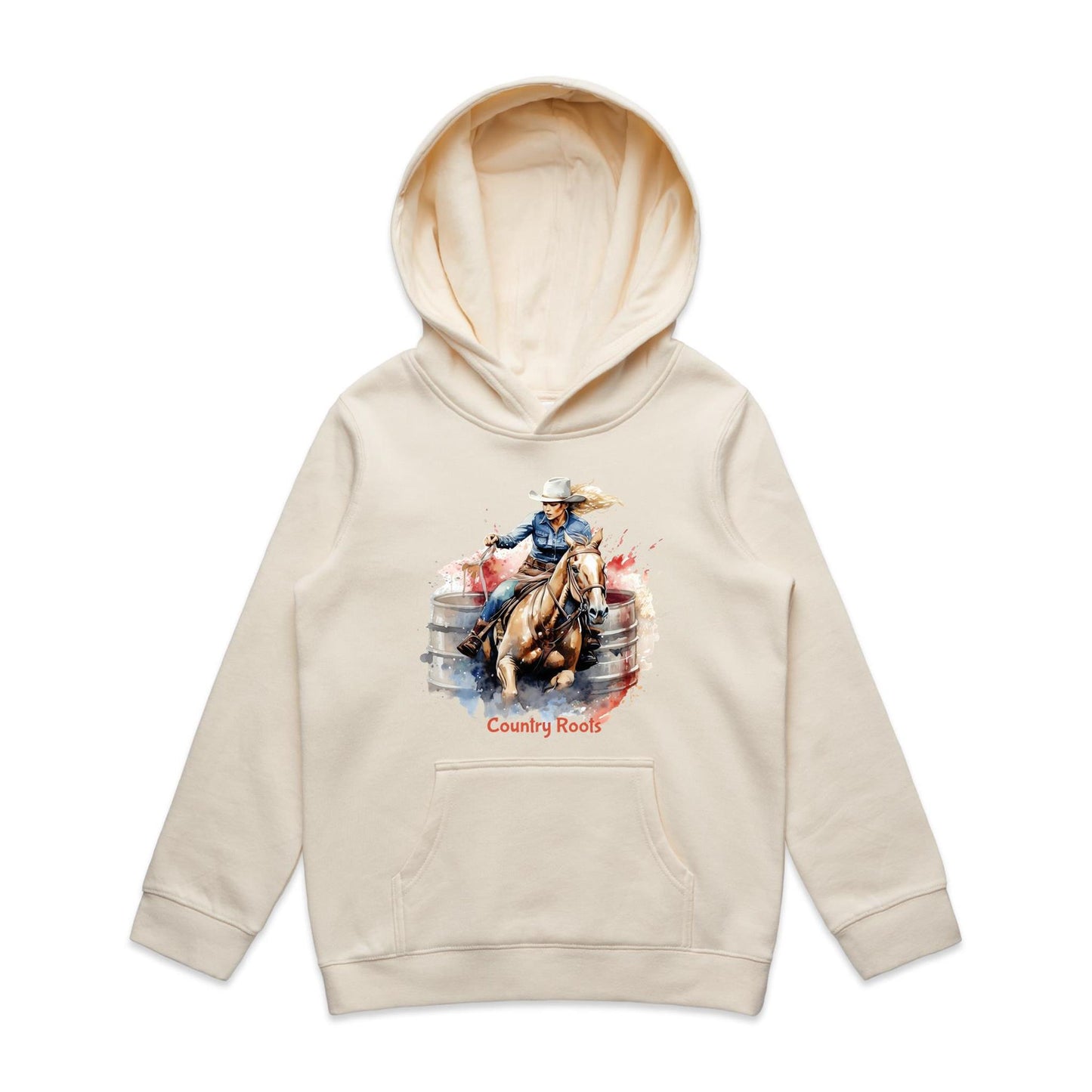 'Barrel Racer' - Youth Hood
