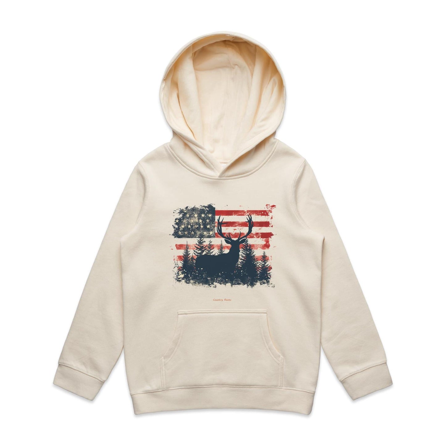 'American Deer' - Youth Hood