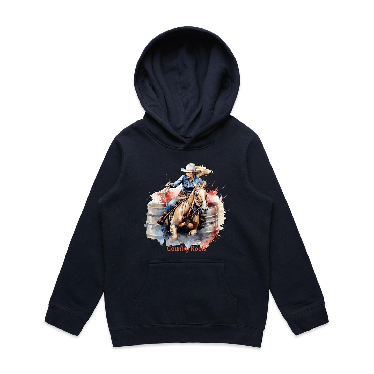 'Barrel Racer' - Youth Hood