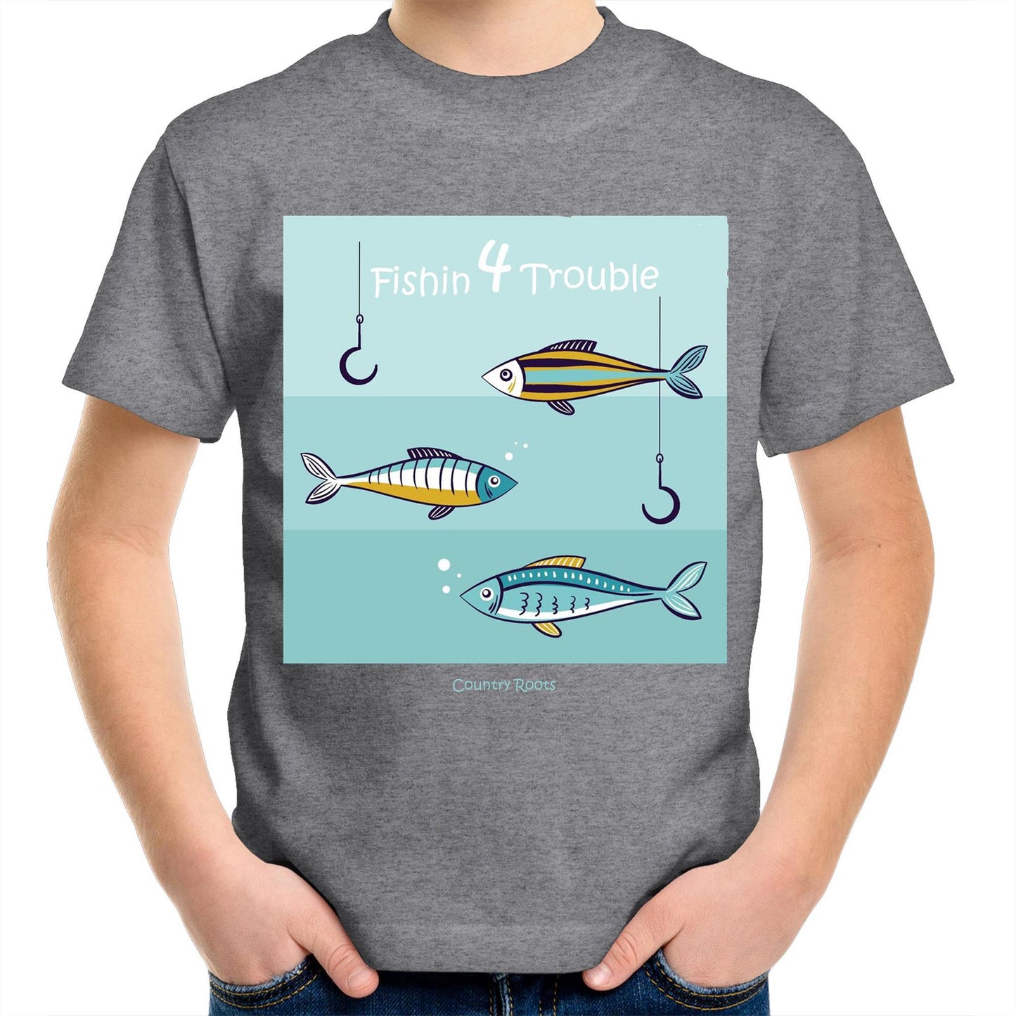 Fishin 4 Trouble - Youth Tee