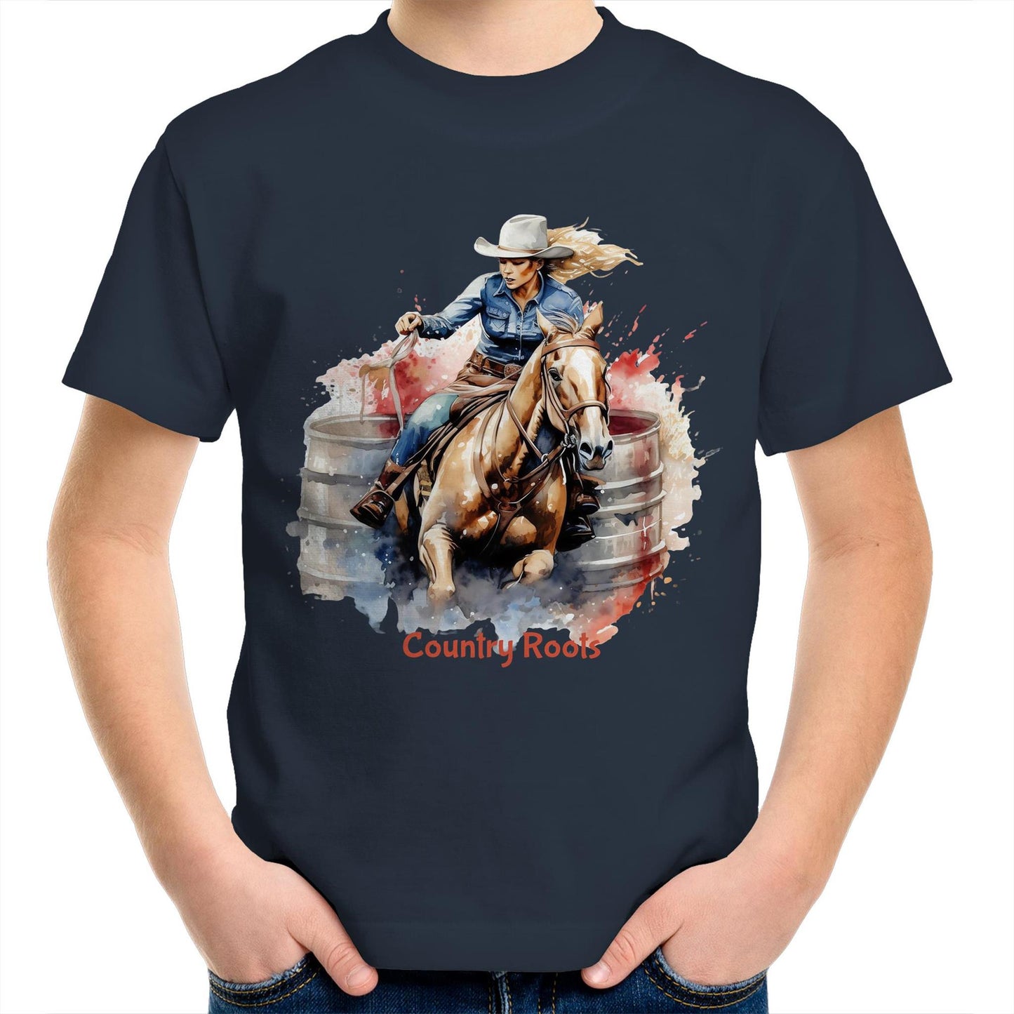 'Barrel Racer' - Youth Tee