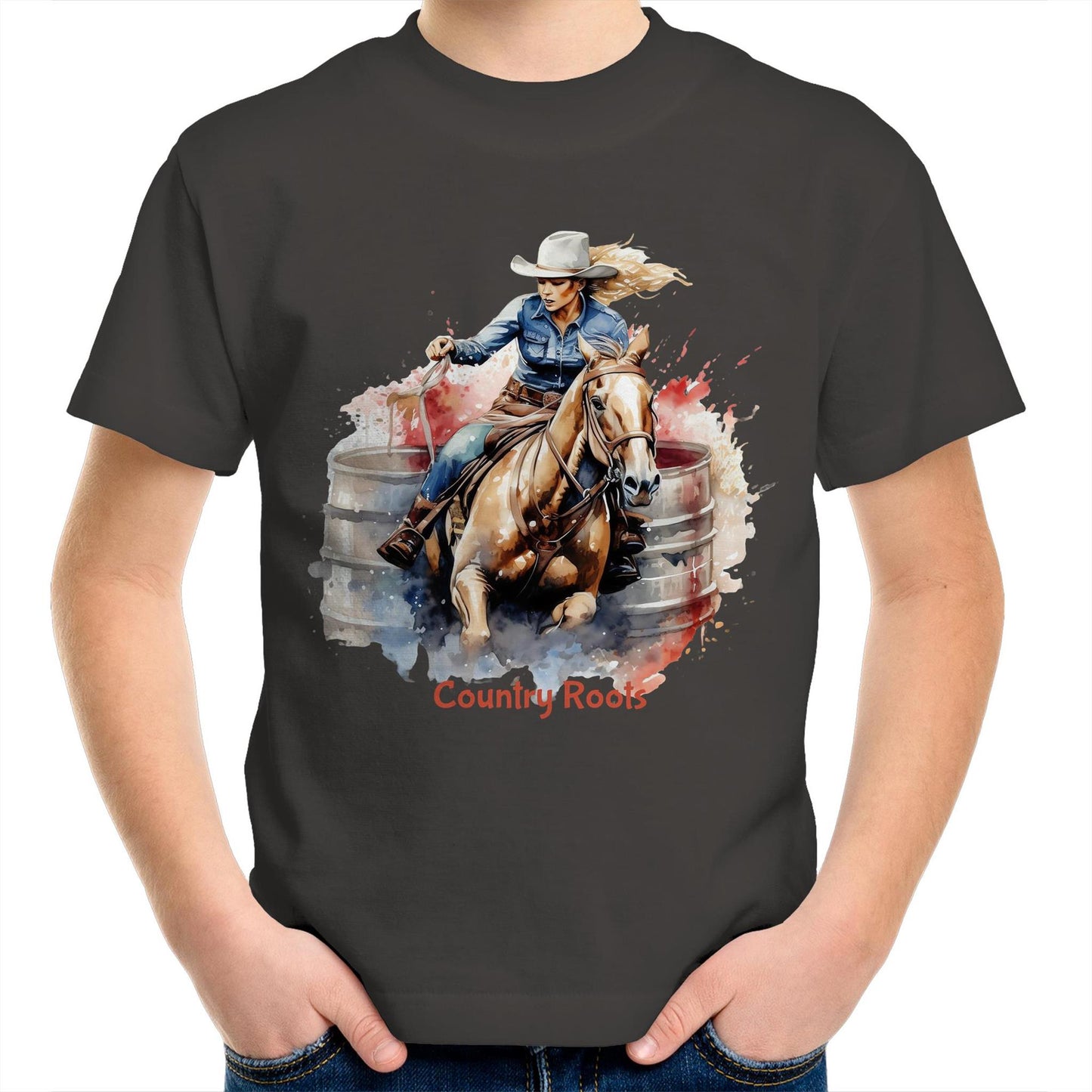'Barrel Racer' - Youth Tee