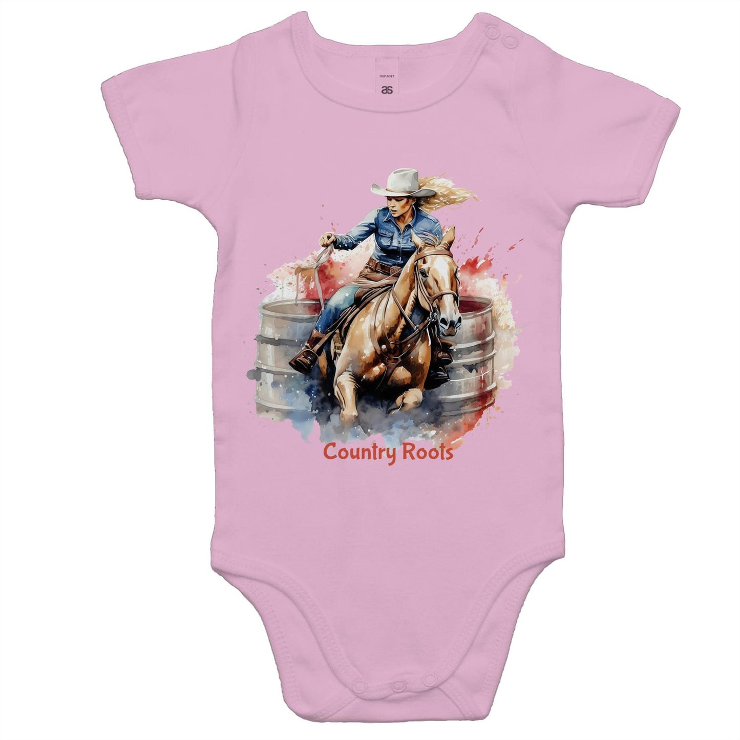 'Barrel Racer' - Baby Onesie