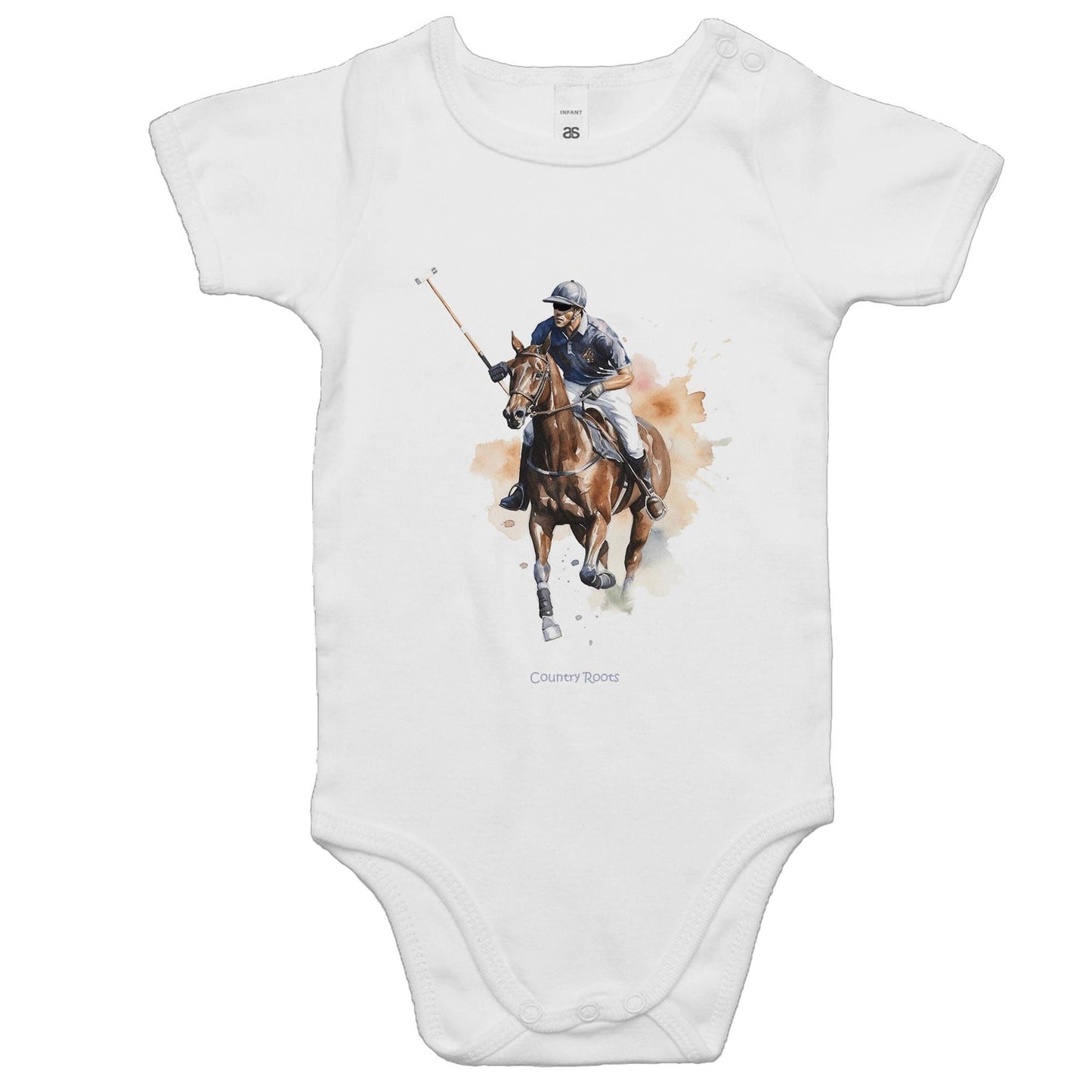 Polo in Motion - Baby Onesie