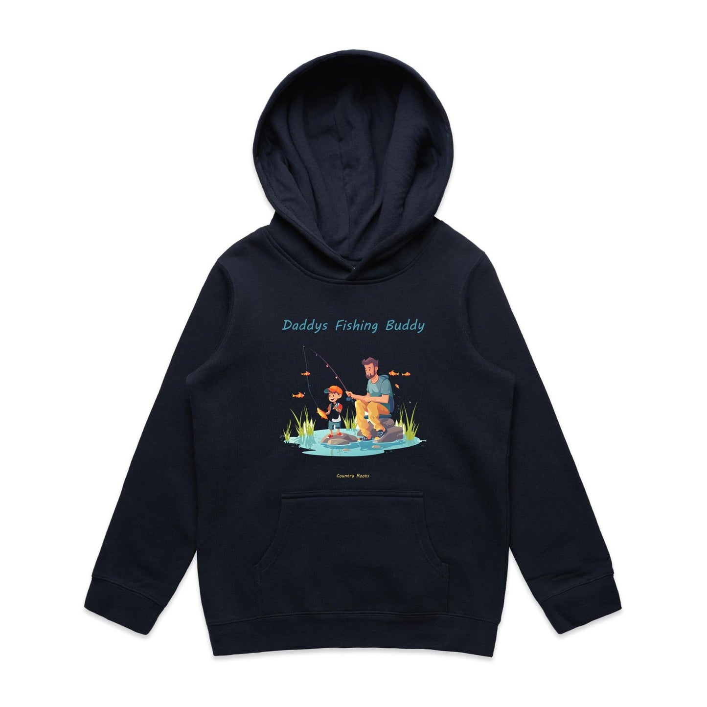 'Daddys Fishing Buddy (Boy)' - Youth Hood