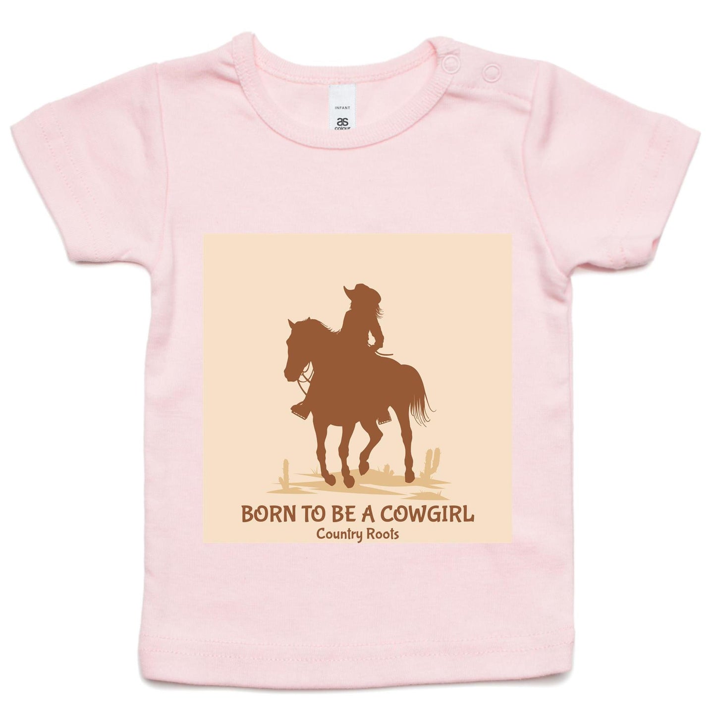 'Born Cowgirl' - Infant Tee