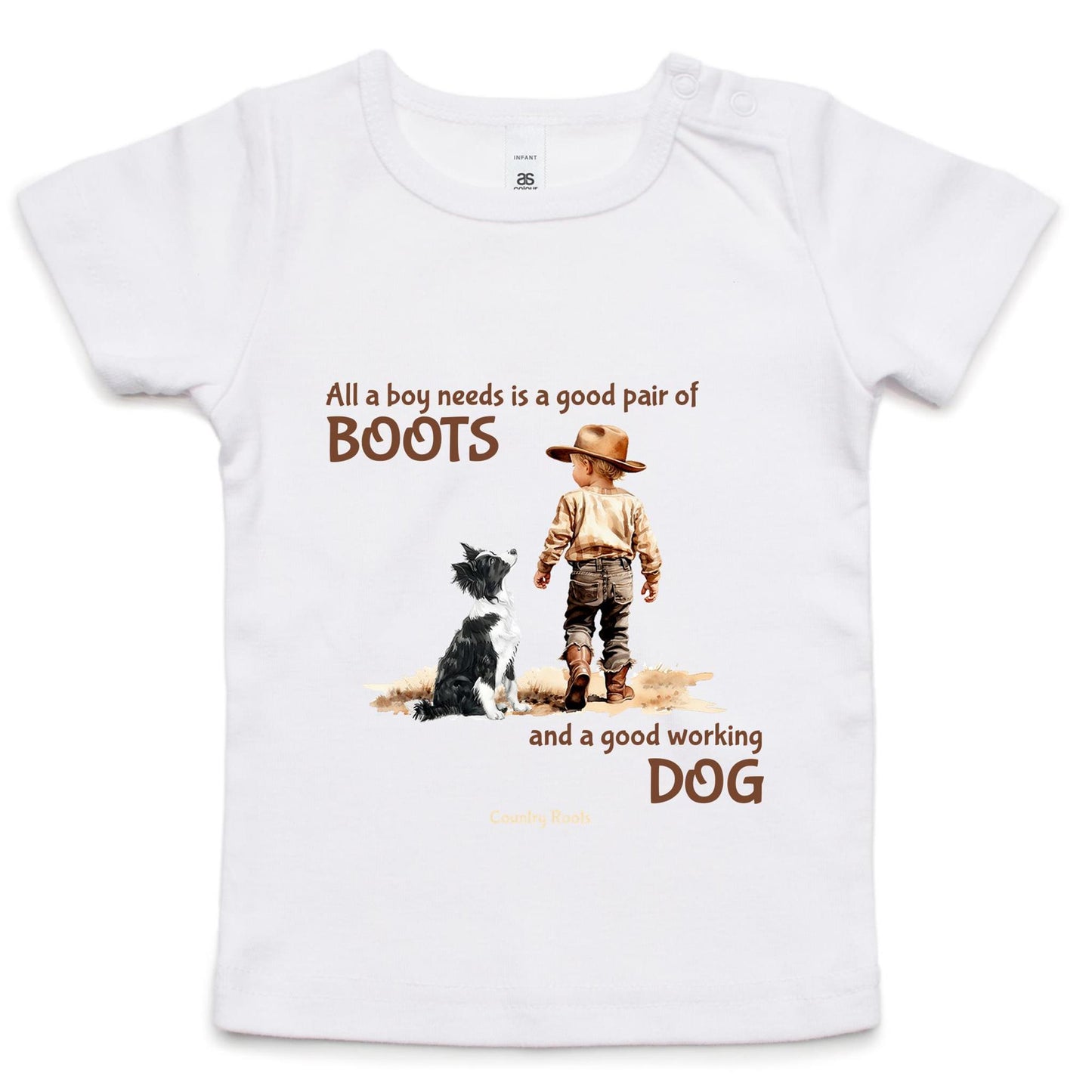 'All a Boy Needs...' - Infant Tee