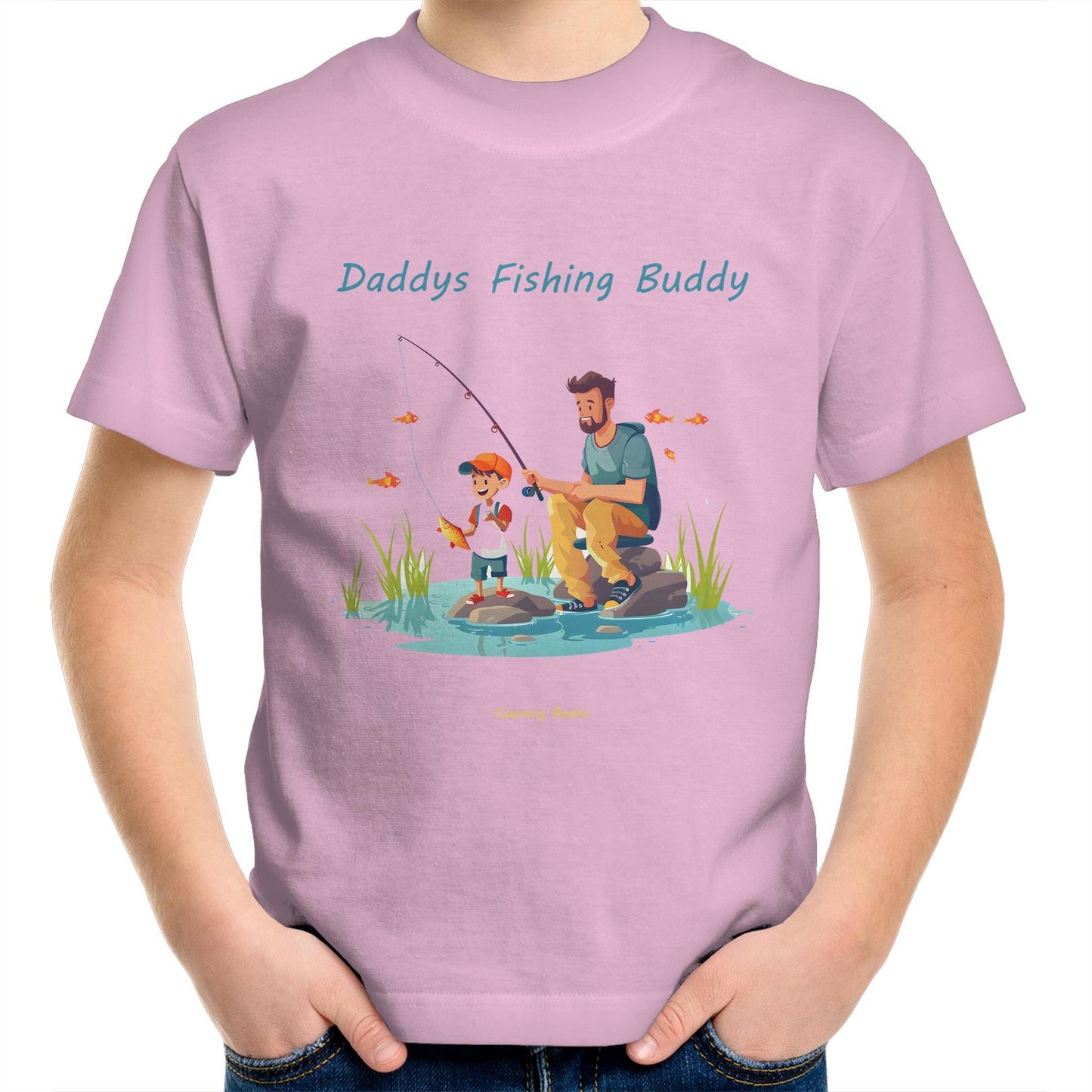 'Fishing Buddy (Boy)' - Youth Tee