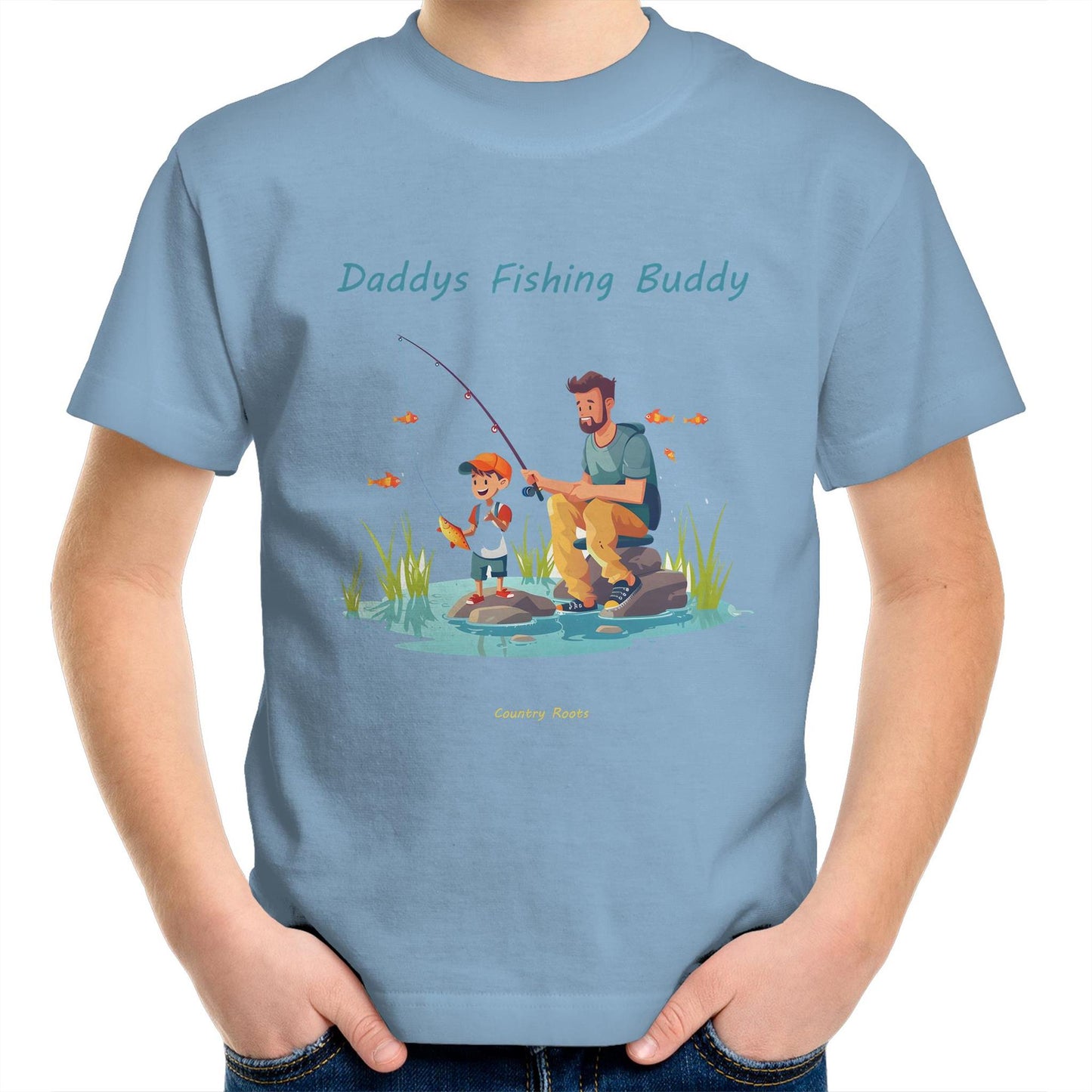 'Fishing Buddy (Boy)' - Youth Tee