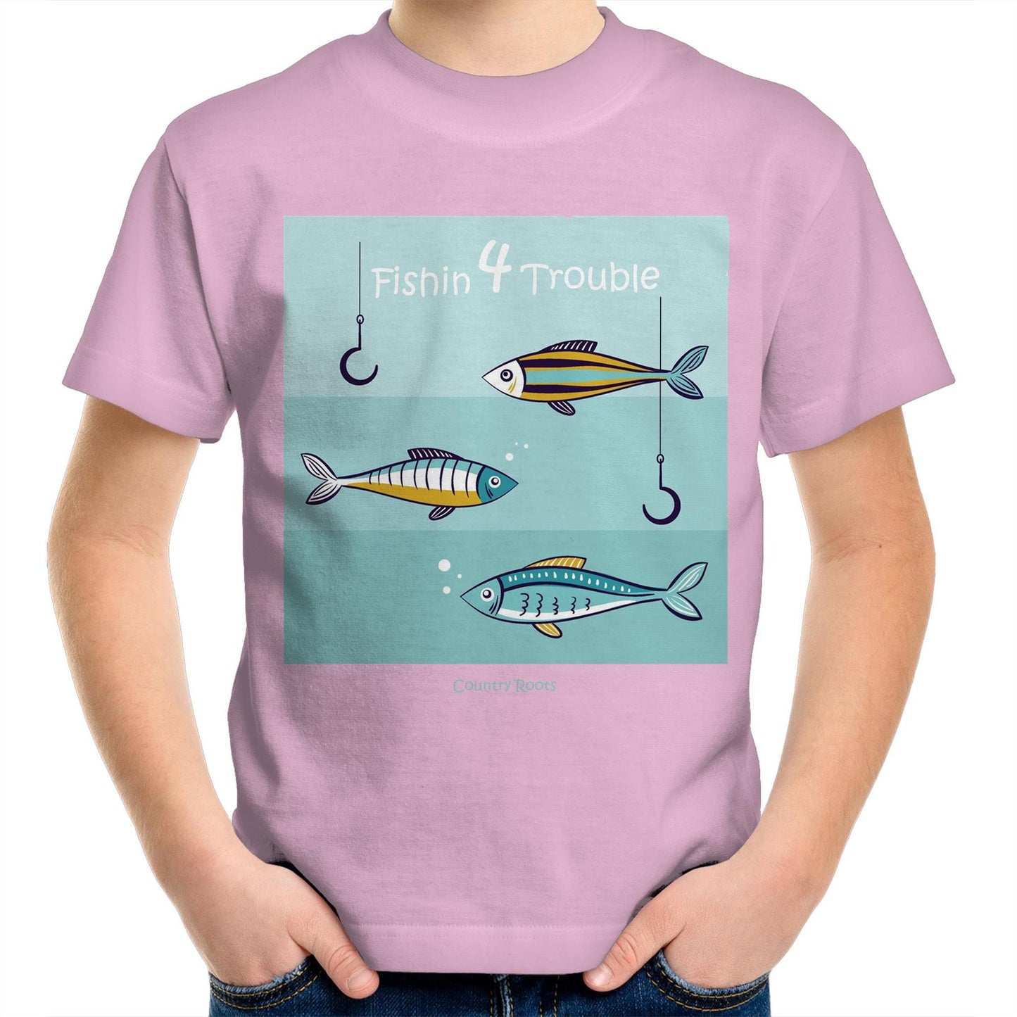 Fishin 4 Trouble - Youth Tee