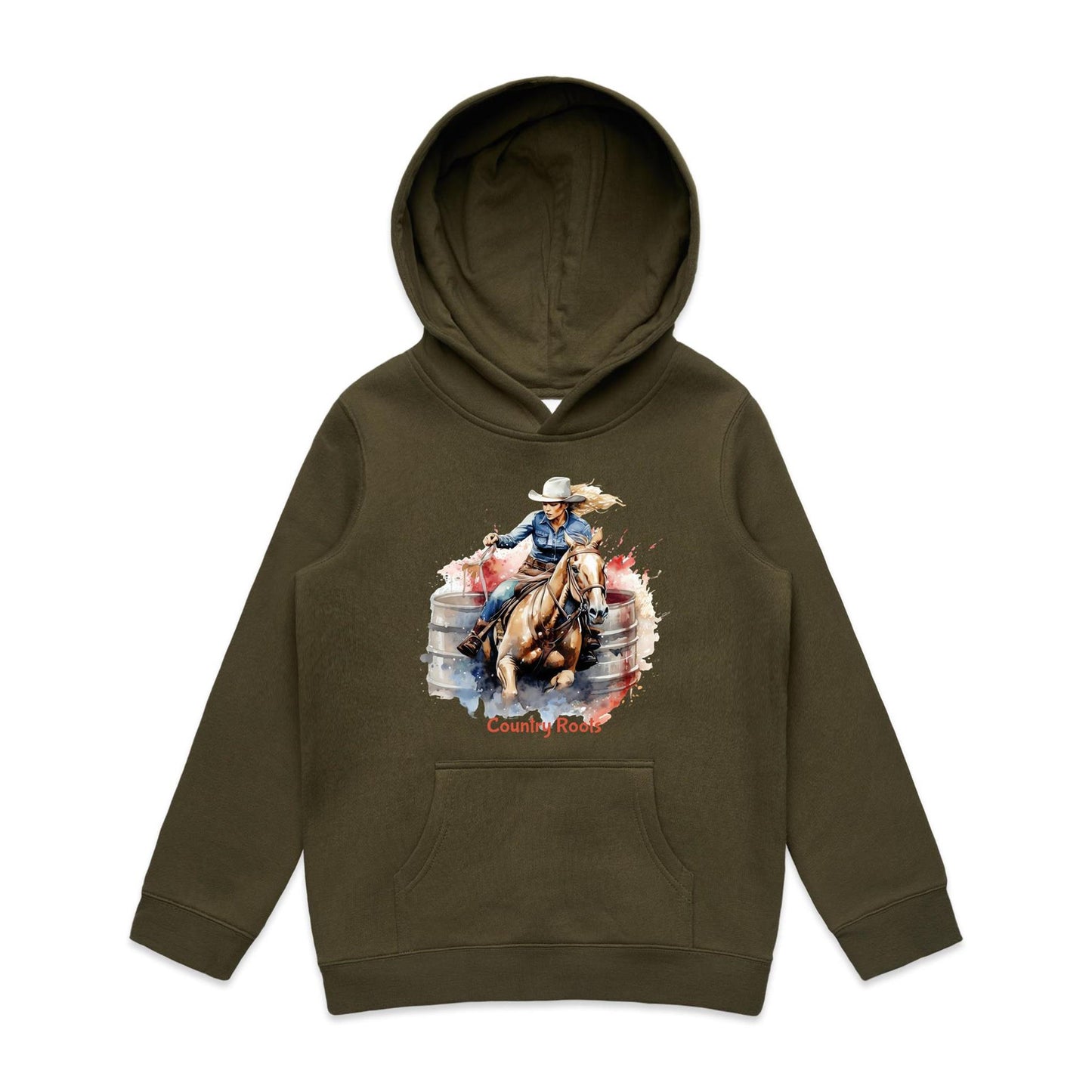 'Barrel Racer' - Youth Hood