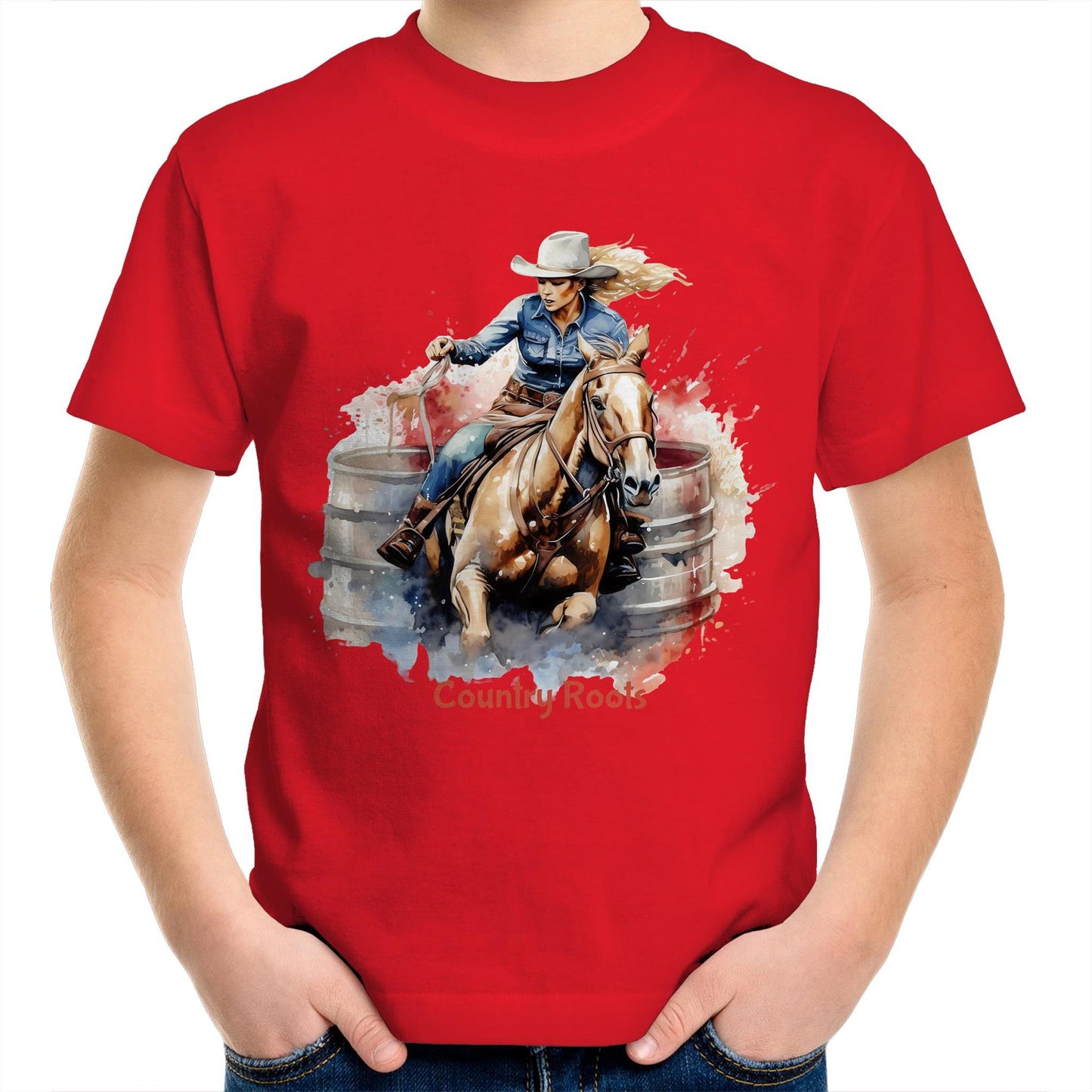 'Barrel Racer' - Youth Tee
