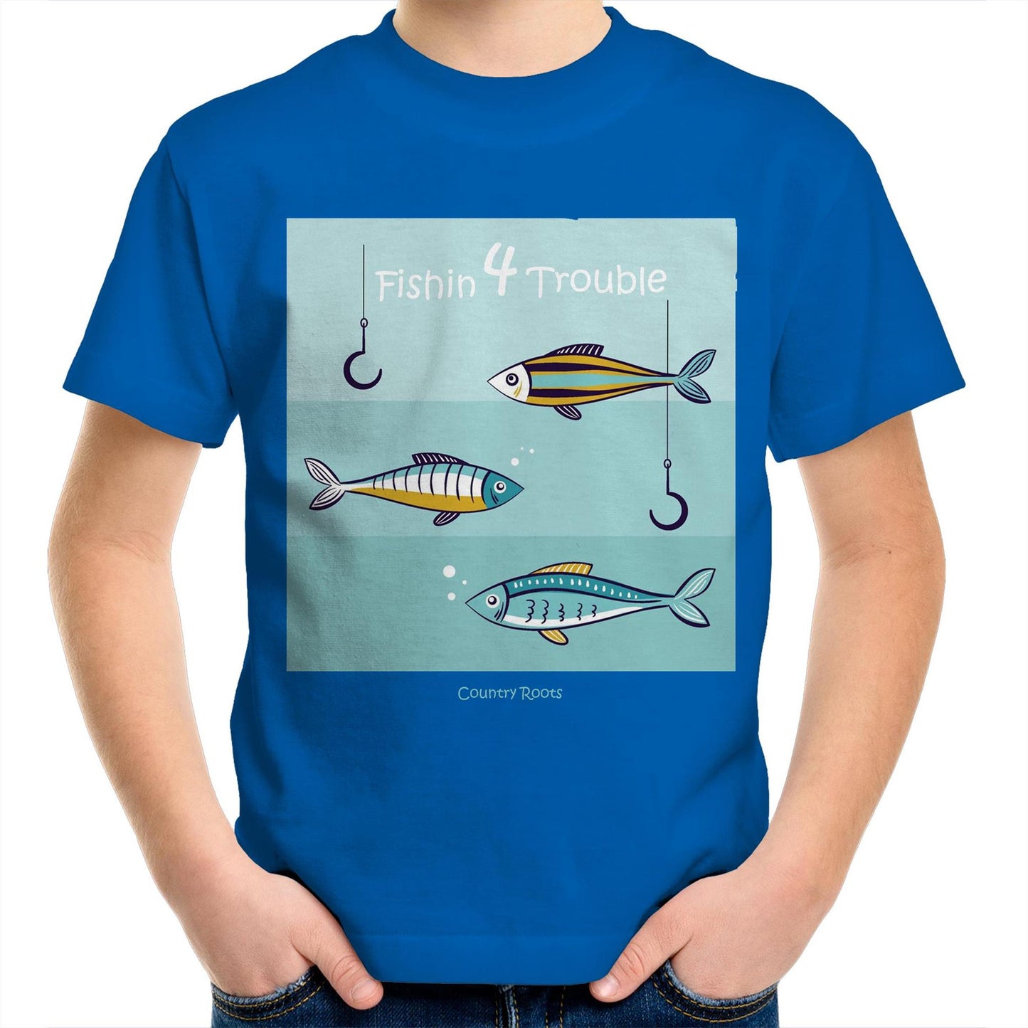Fishin 4 Trouble - Youth Tee