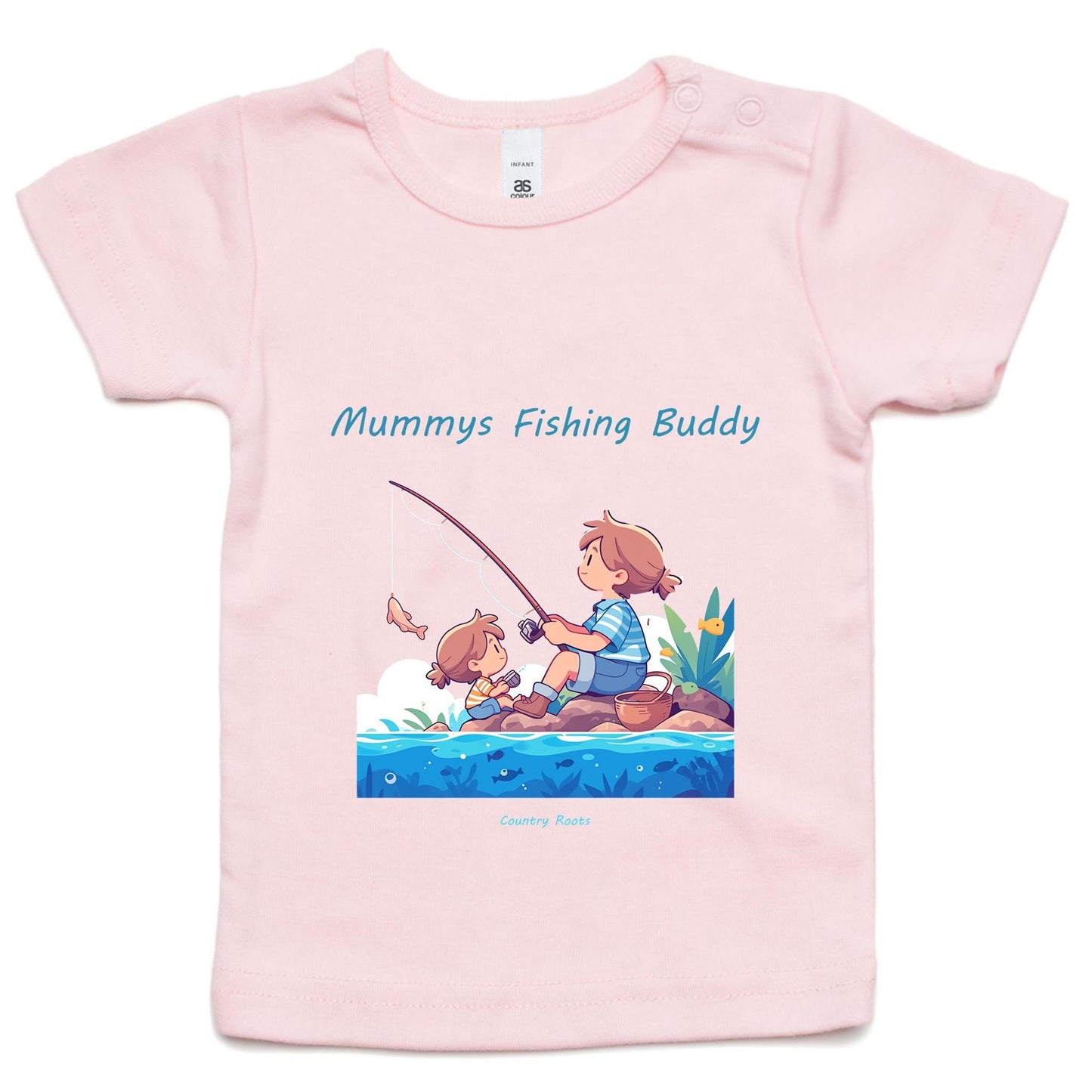'Mummys Fishing Buddy (Girl)' - Infant Tee