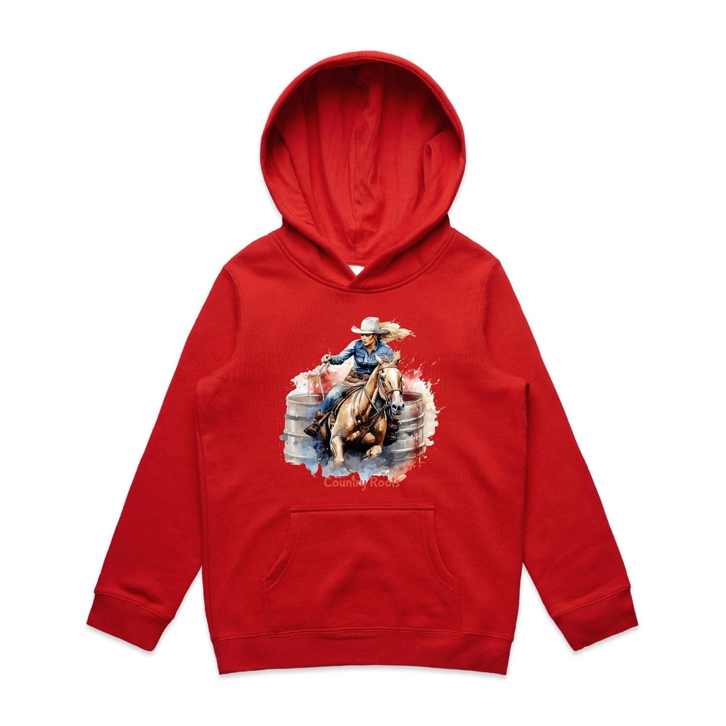 'Barrel Racer' - Youth Hood