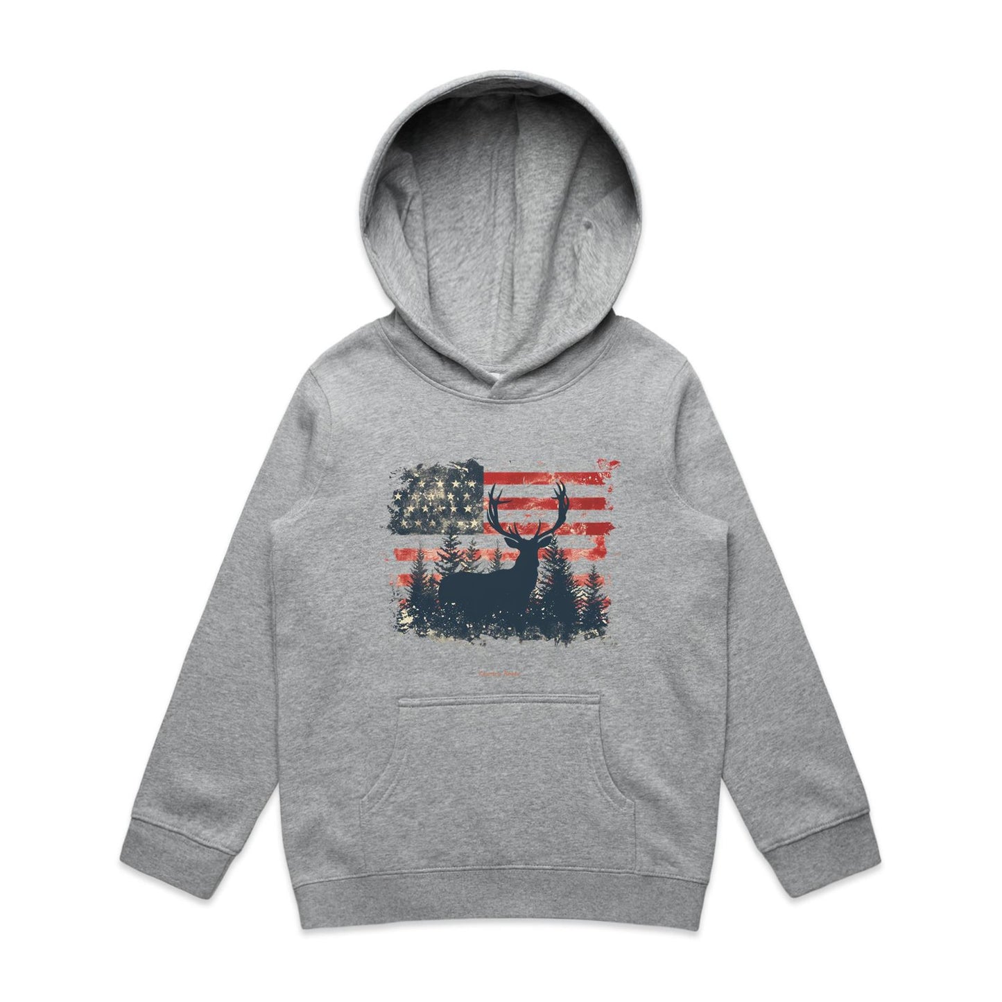 'American Deer' - Youth Hood
