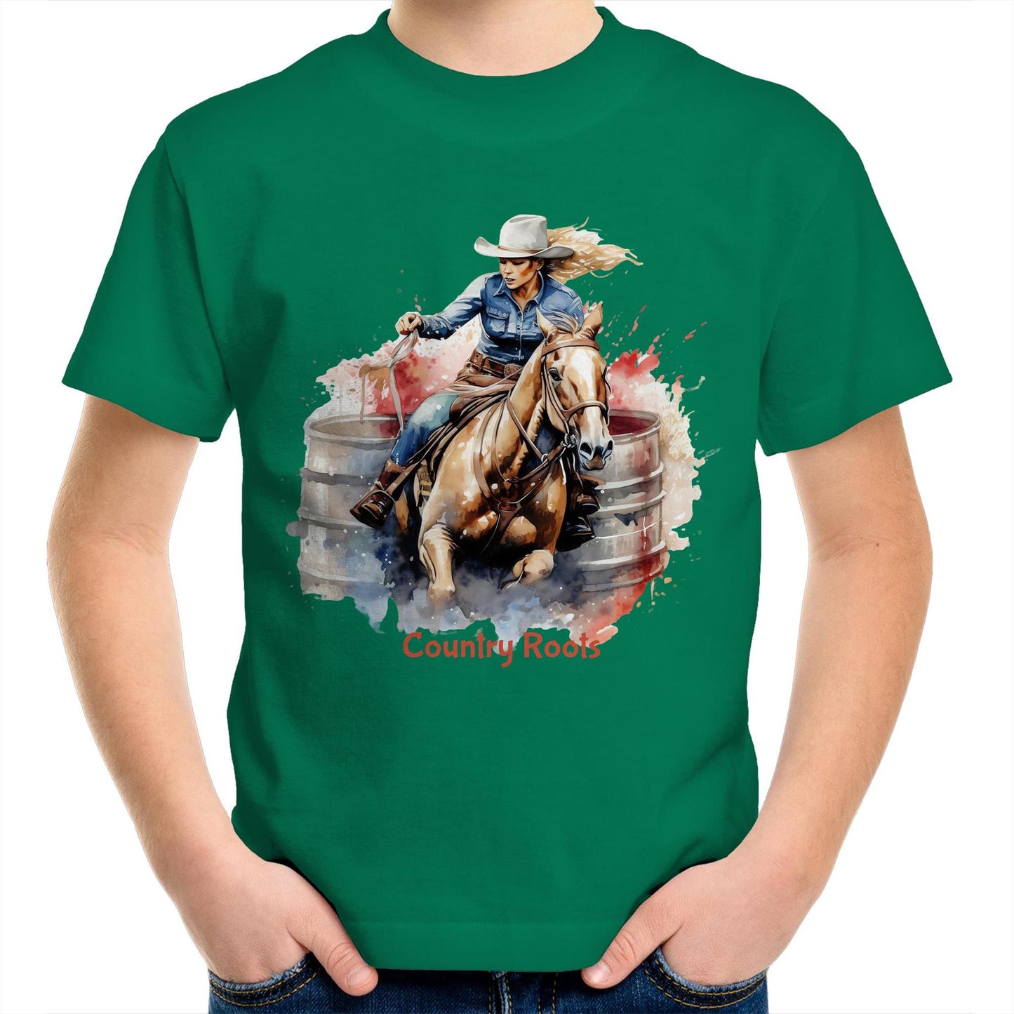 'Barrel Racer' - Youth Tee