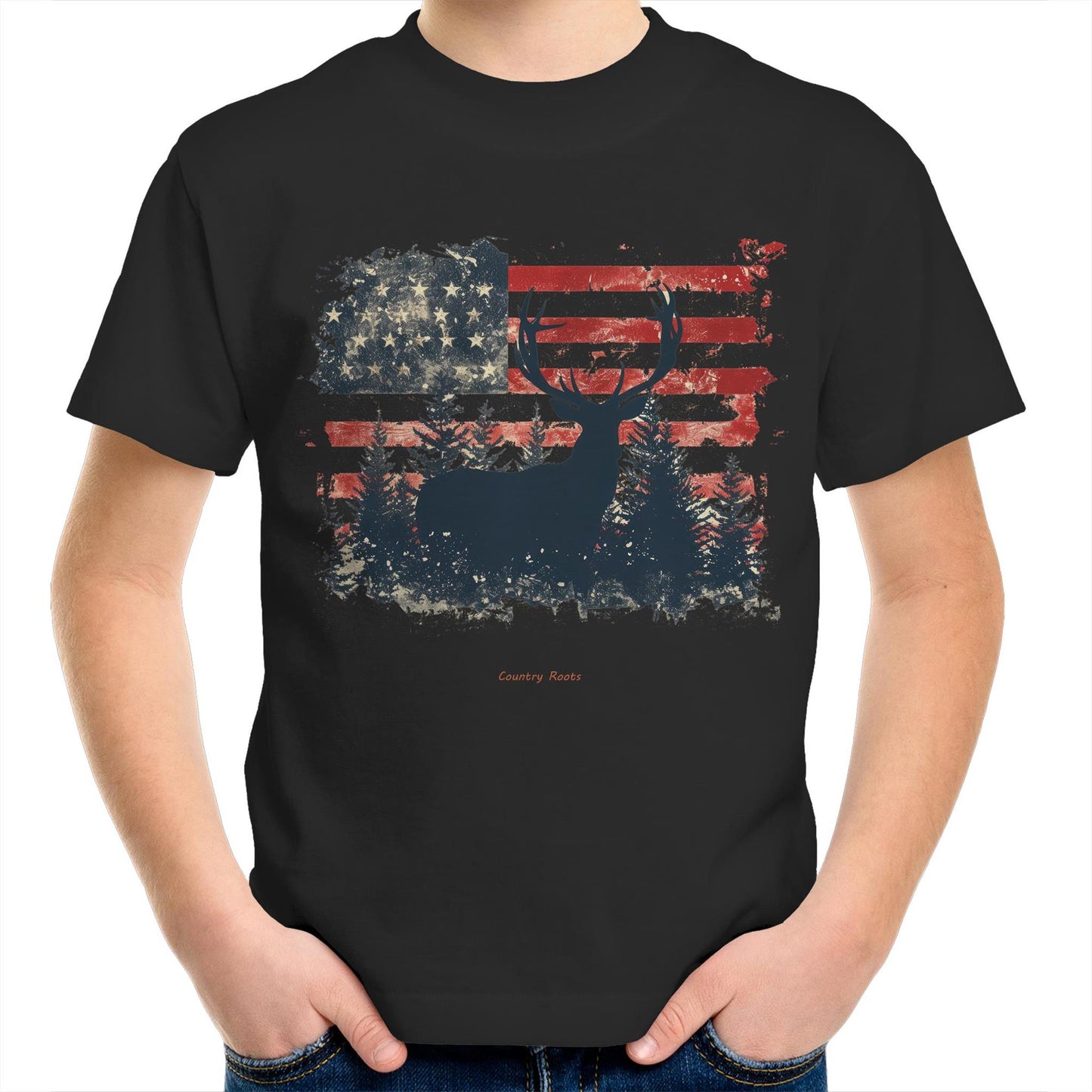 'American Deer' - Youth Tee