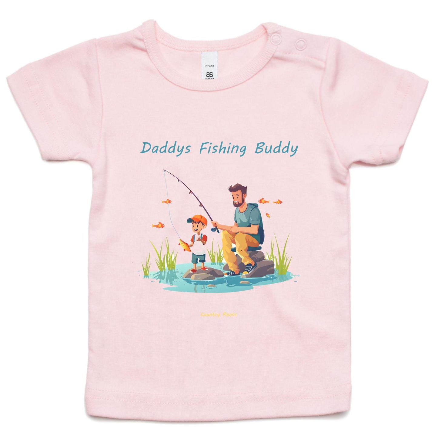 'Daddys Fishing Buddy (Boy)' - Infant Tee