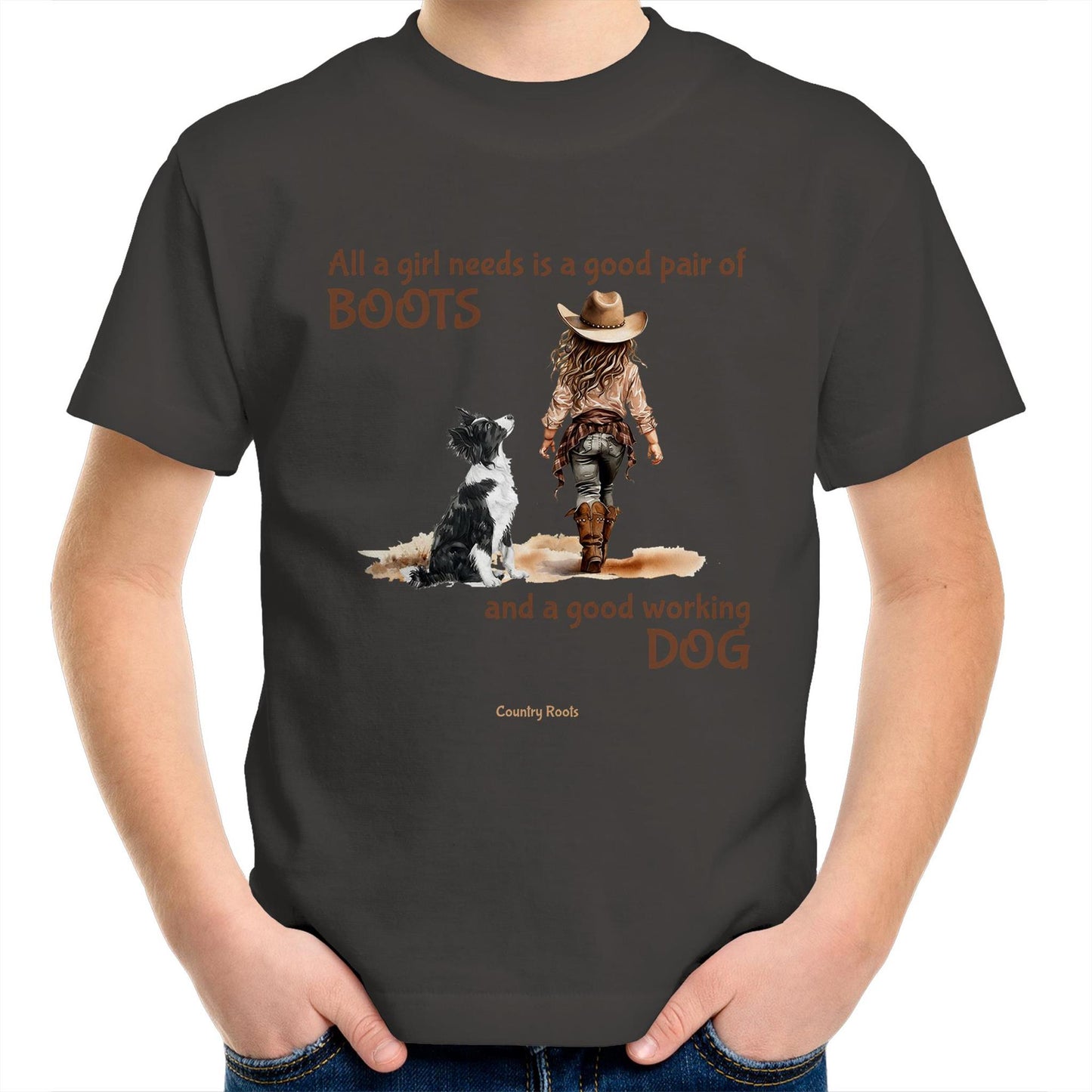 'All a Girl Needs...' - Youth Tee