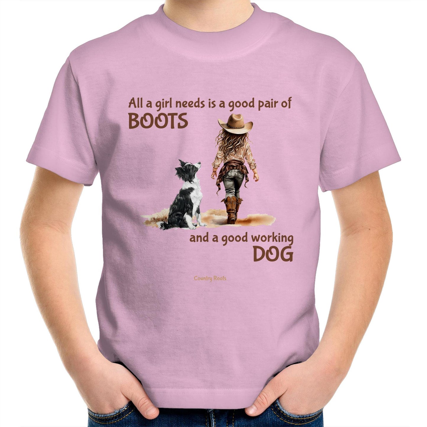 'All a Girl Needs...' - Youth Tee