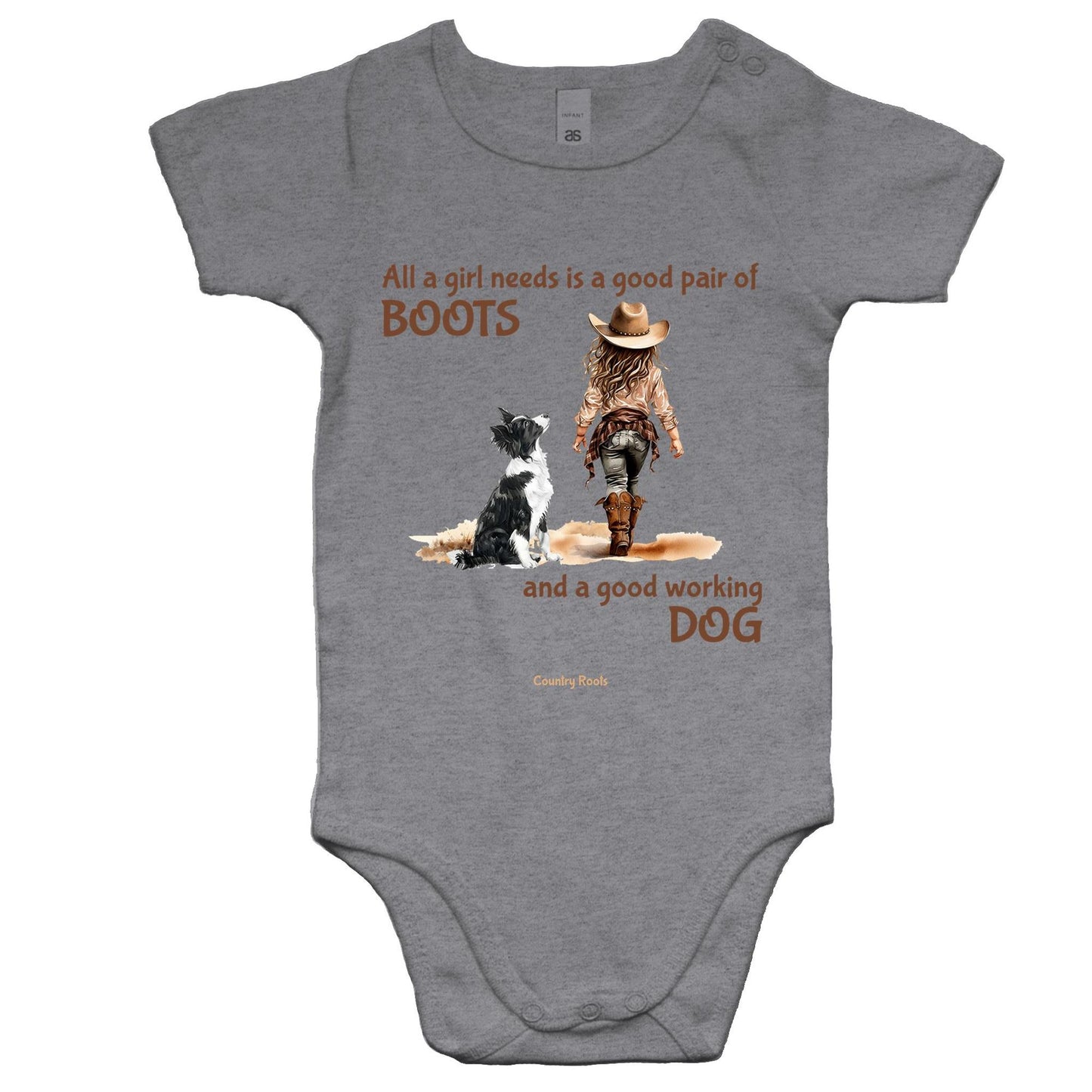 'All a Girl Needs...' - Baby Onesie