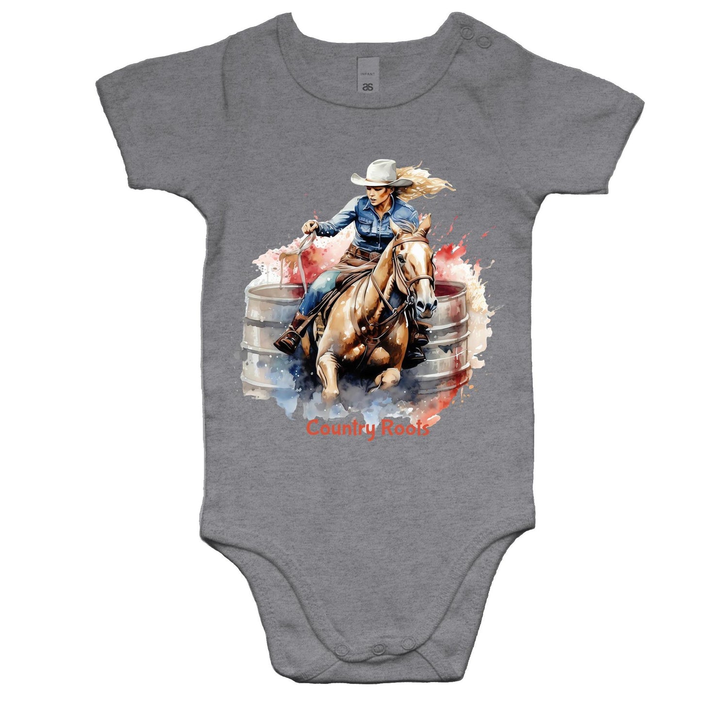 'Barrel Racer' - Baby Onesie