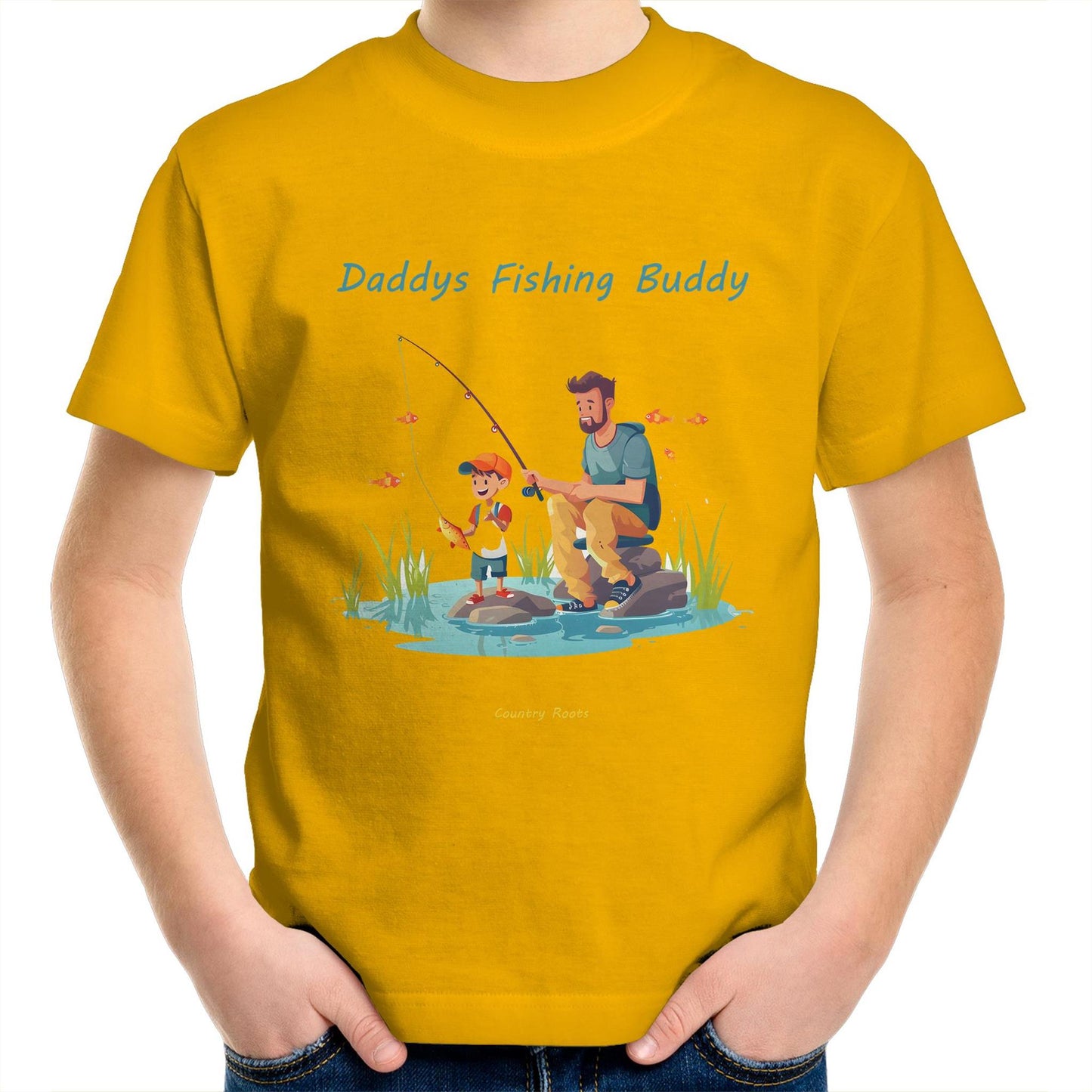 'Fishing Buddy (Boy)' - Youth Tee