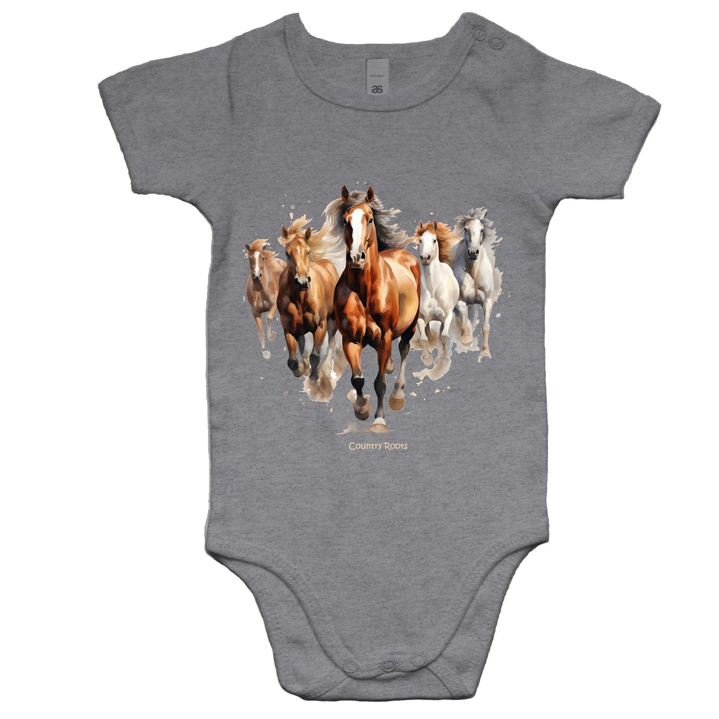 Wild Horses - Baby Onesie