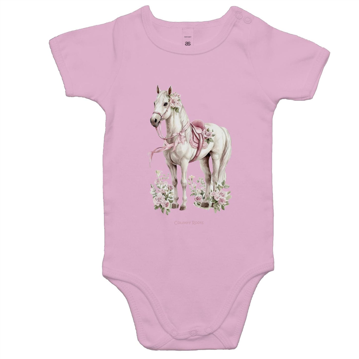 Mares & Flowers - Baby Onesie
