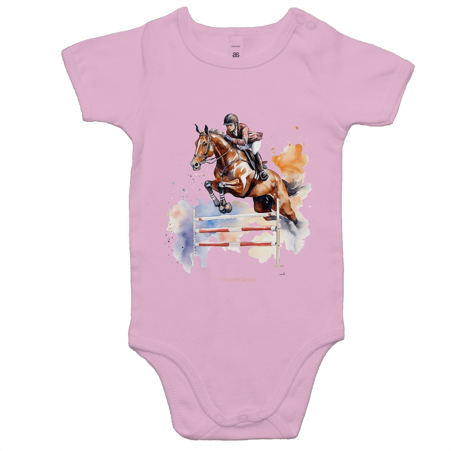 Clear Rounds - Baby Onesie