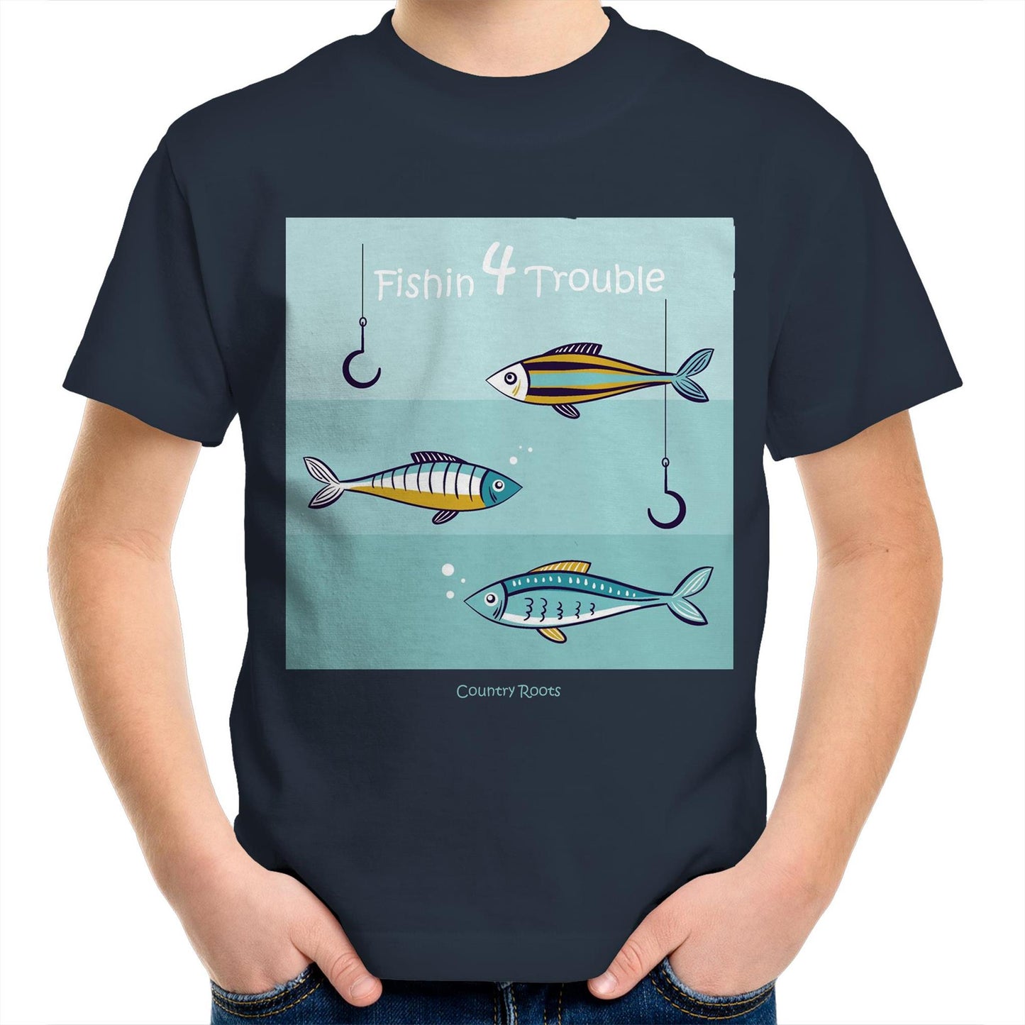 Fishin 4 Trouble - Youth Tee