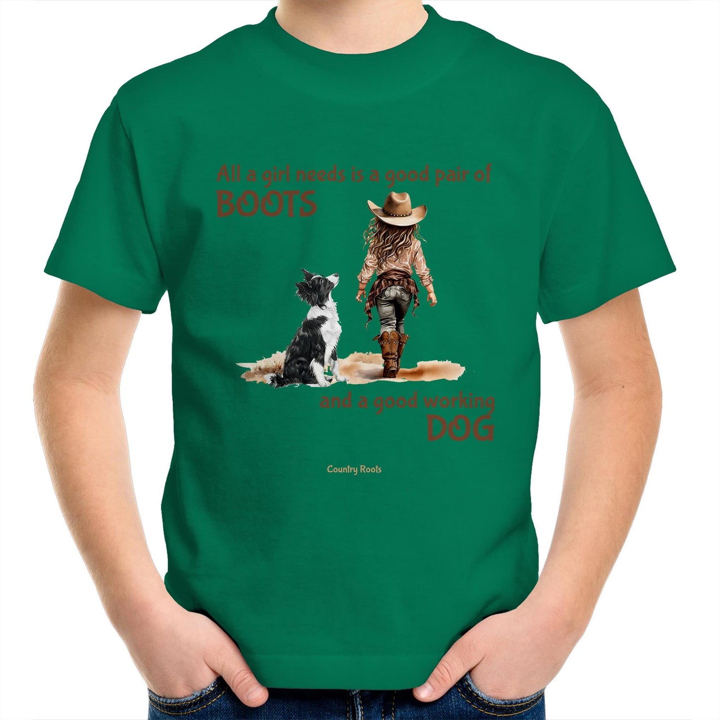 'All a Girl Needs...' - Youth Tee