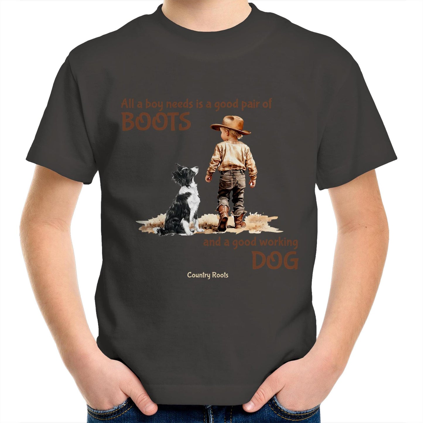 'All a Boy Needs...' - Youth Tee