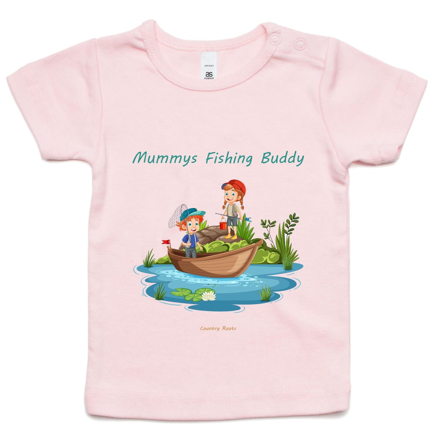 'Mummys Fishing Buddy (Boy)' - Infant Tee