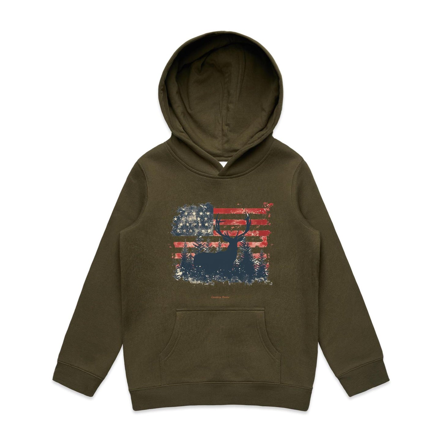 'American Deer' - Youth Hood