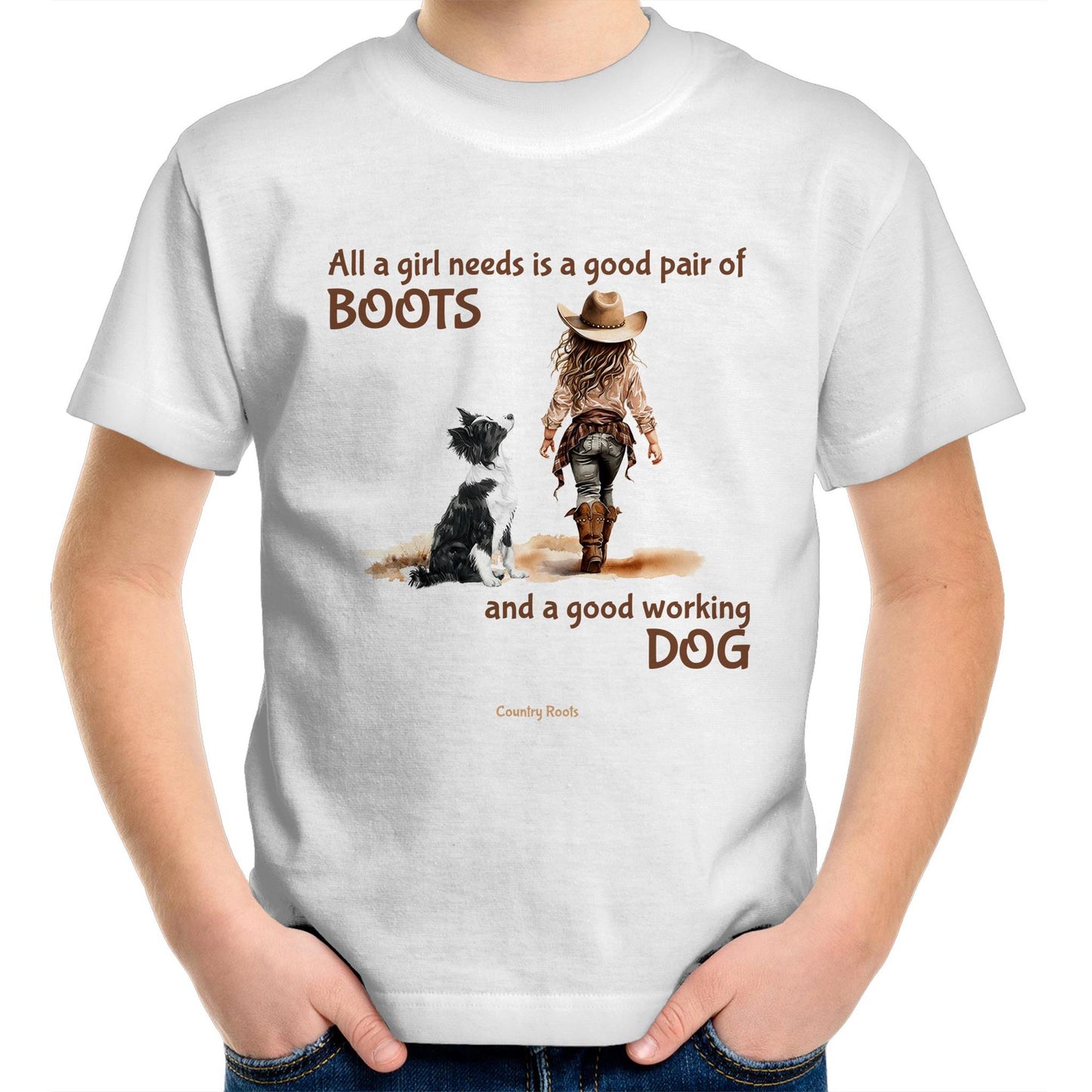 'All a Girl Needs...' - Youth Tee