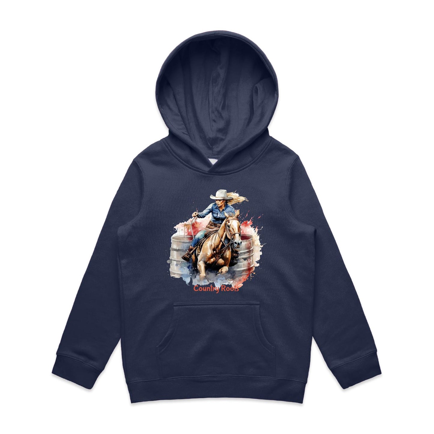 'Barrel Racer' - Youth Hood