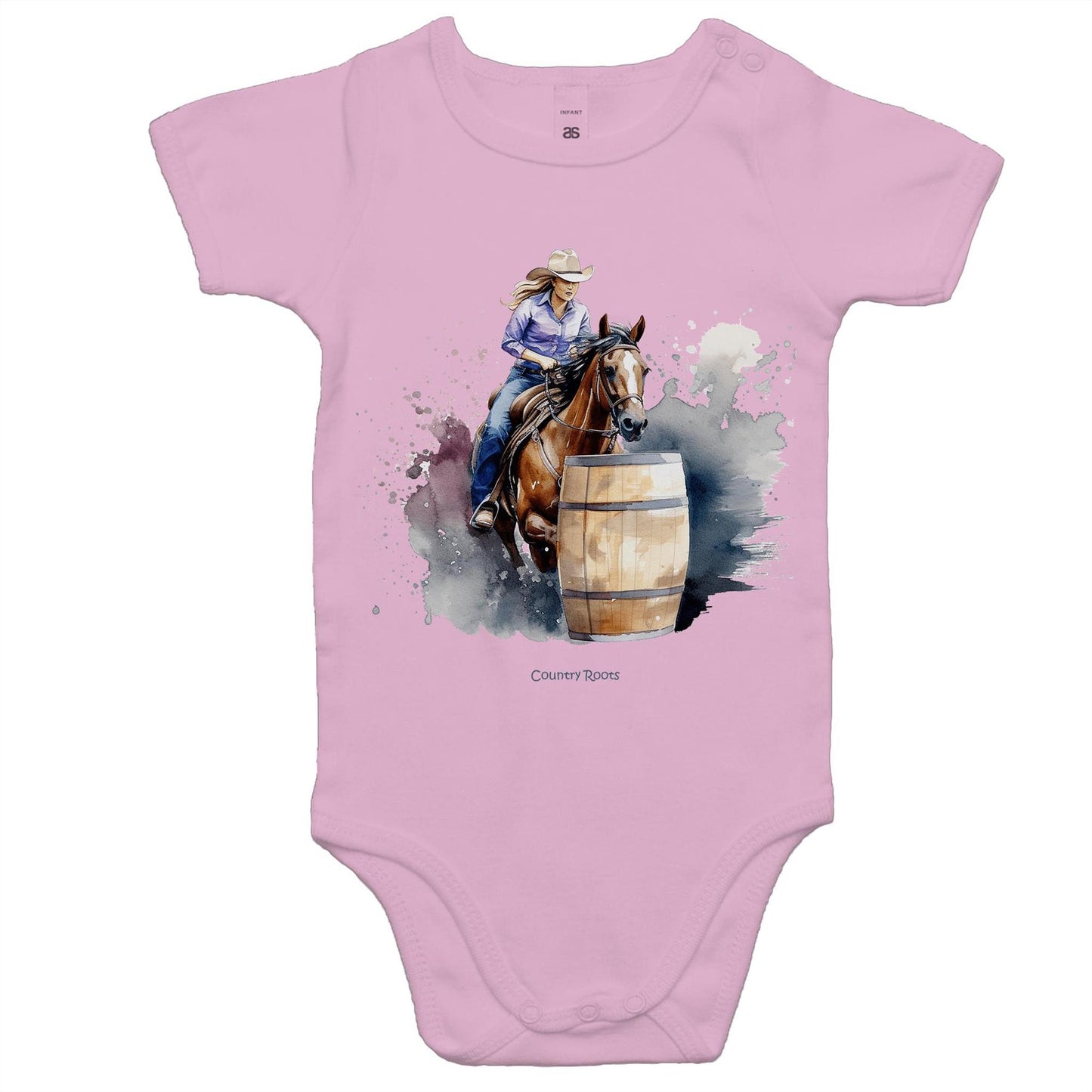 Barrel Racin' - Baby Onesie