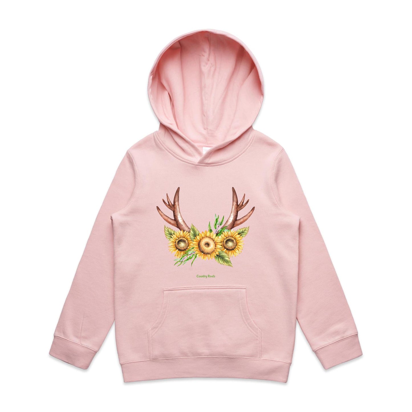 'Sunflowers in Antlers' - Youth Hood