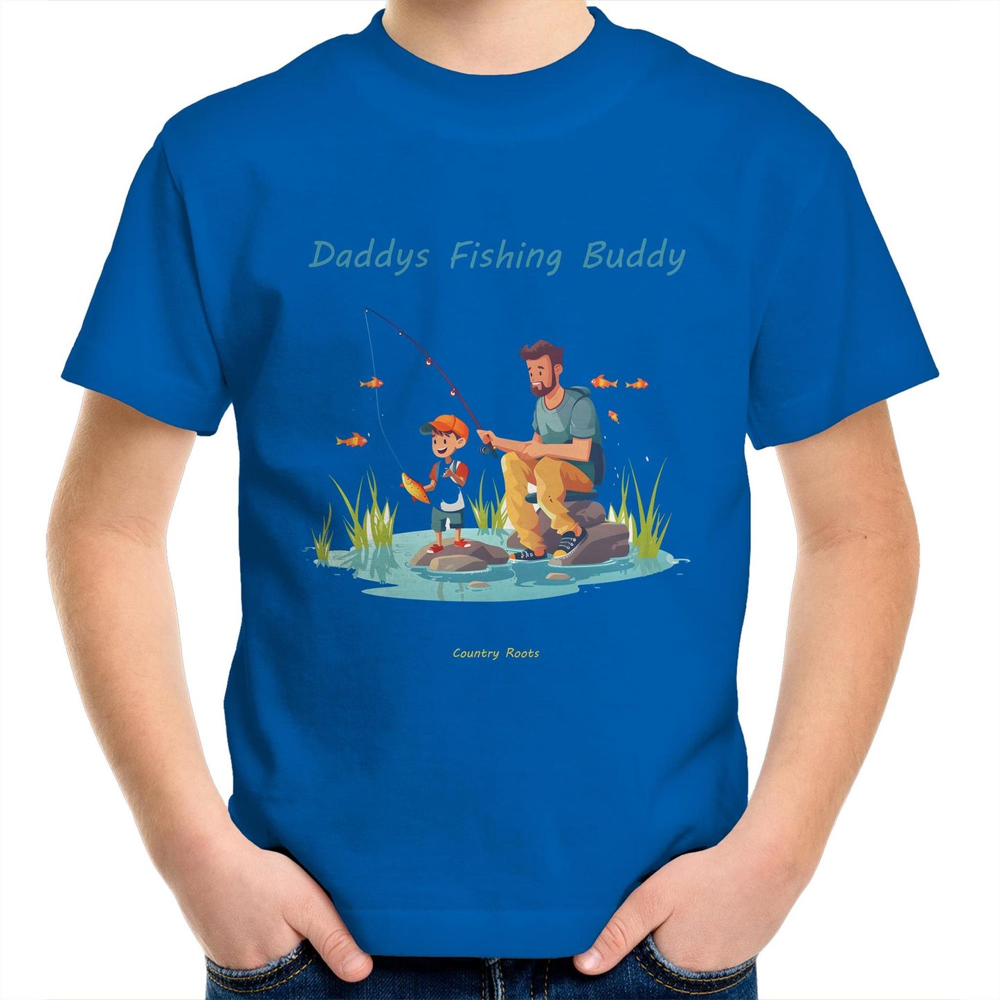 'Fishing Buddy (Boy)' - Youth Tee