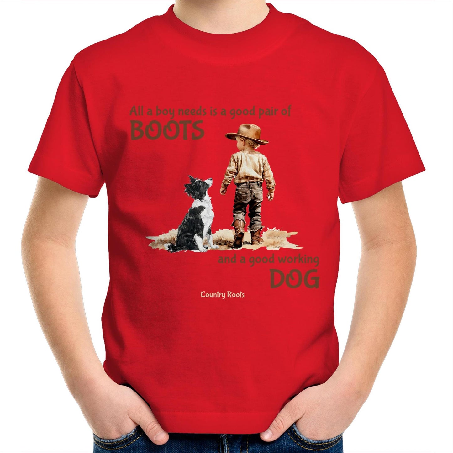 'All a Boy Needs...' - Youth Tee